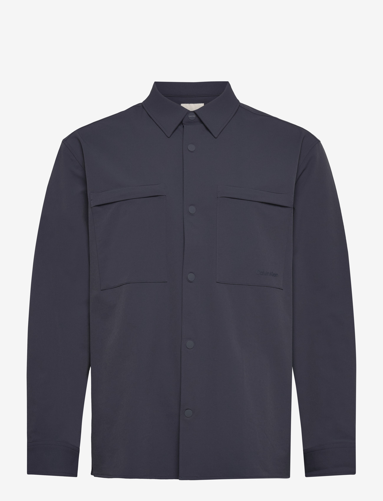 Calvin Klein - LS TECH KNIT DOBBY RELAXED OVERS - nach anlass kaufen - blue nights - 1