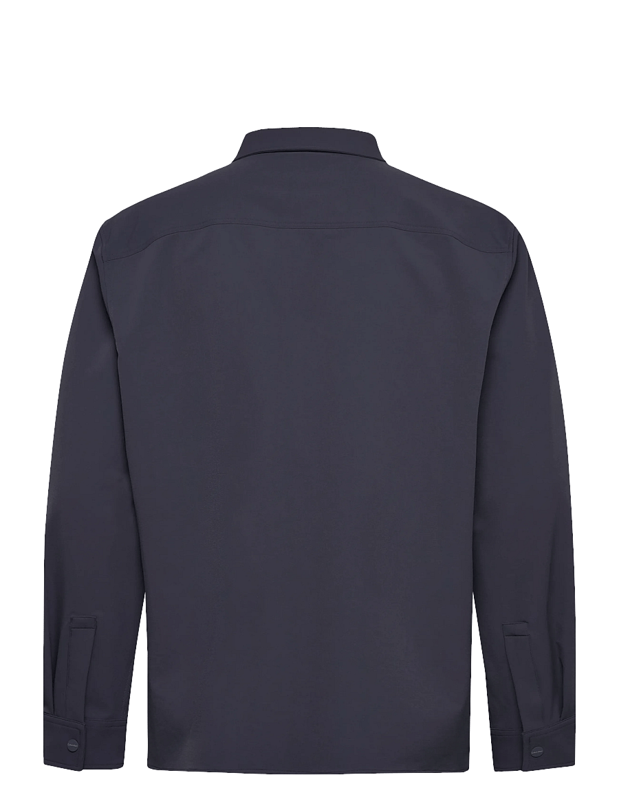 Calvin Klein - LS TECH KNIT DOBBY RELAXED OVERS - shoppa efter tillfälle - blue nights - 2