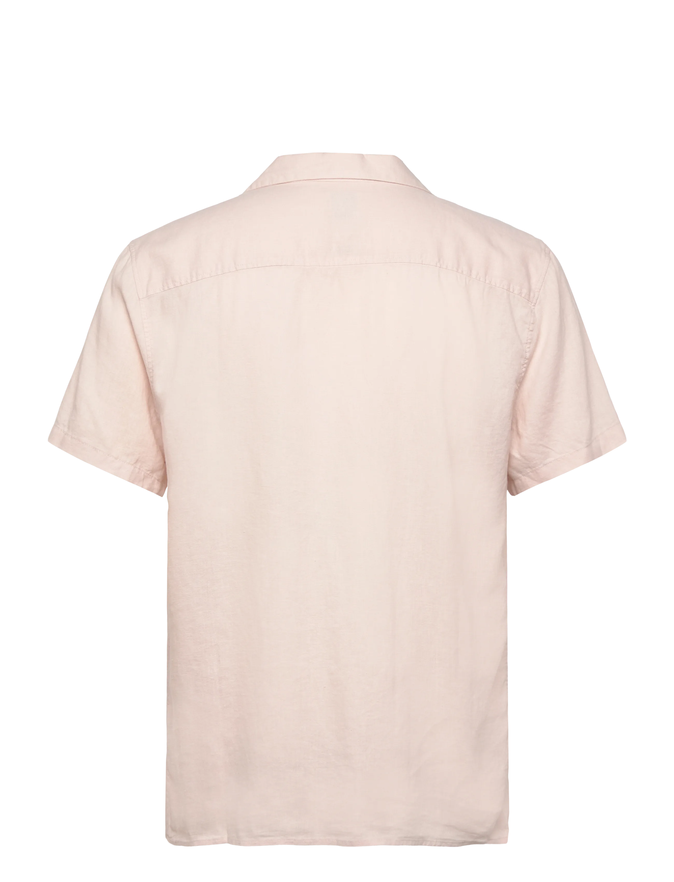 Calvin Klein - SS CAMP COLLAR SOLID LINEN CLASS - kurzarmhemden - prairie peach - 2