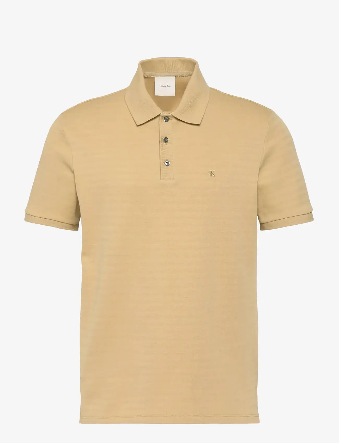 Calvin Klein - SS TONAL STRIPE POLO - lühikeste varrukatega polod - antelope - 1