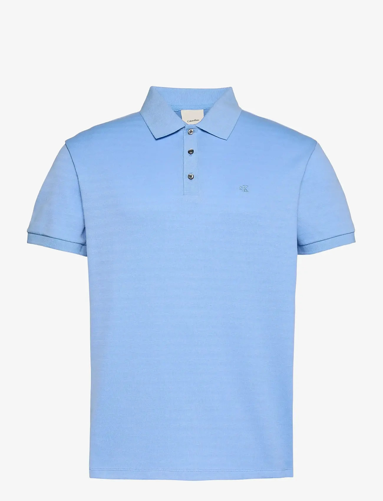 Calvin Klein - SS TONAL STRIPE POLO - kurzärmelig - blue descent - 1