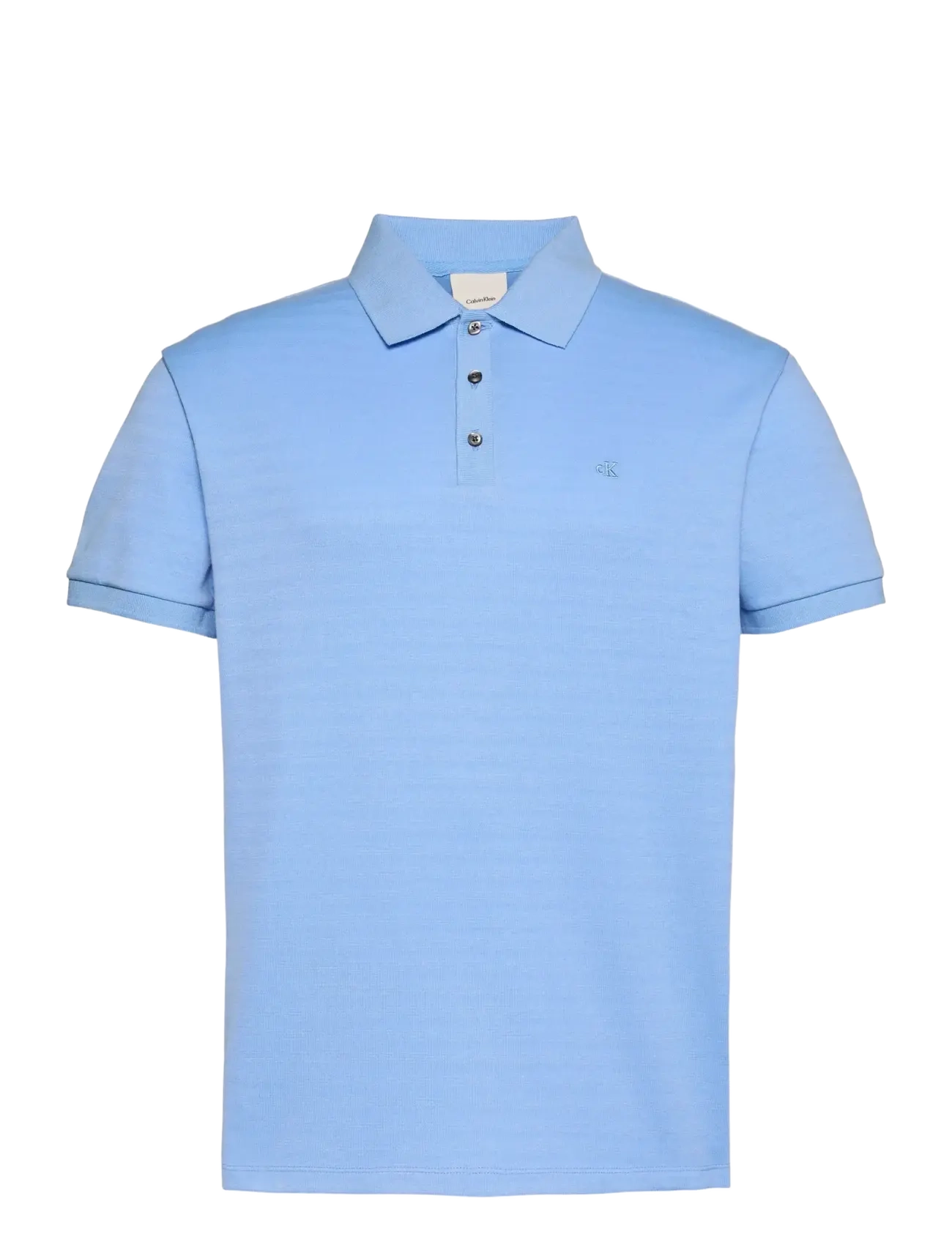 Calvin Klein SS TONAL STRIPE POLO - Calvin Klein - BLUE DESCENT / blue