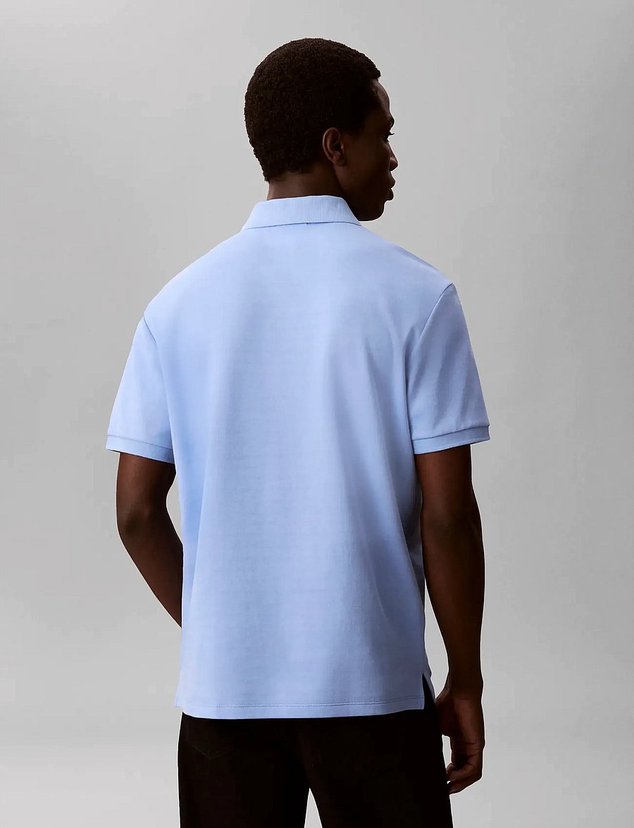 Calvin Klein - SS TONAL STRIPE POLO - kurzärmelig - blue descent - 2