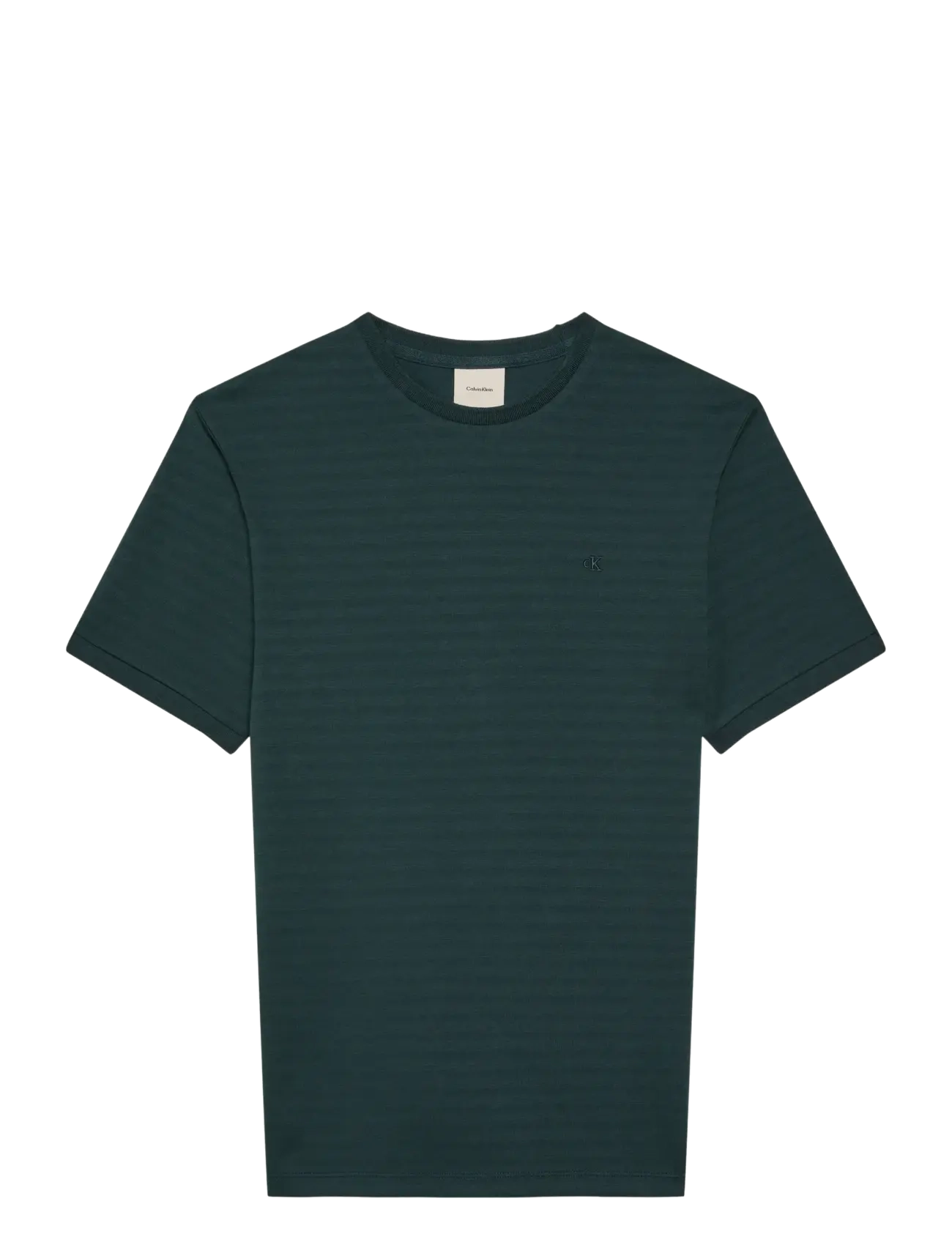 CALVIN KLEIN Ss Tonal Stripe Crewnk Tee Navy - XL - Herren