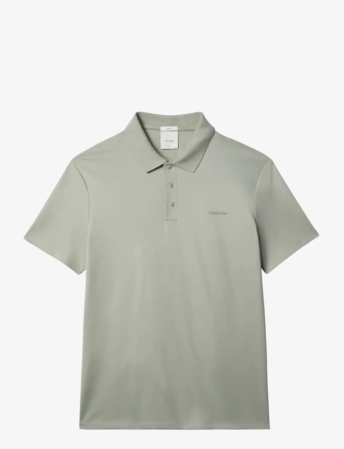 Calvin Klein - SS TECH INTERLOCK POLO - kortärmade pikéer - shadow - 1