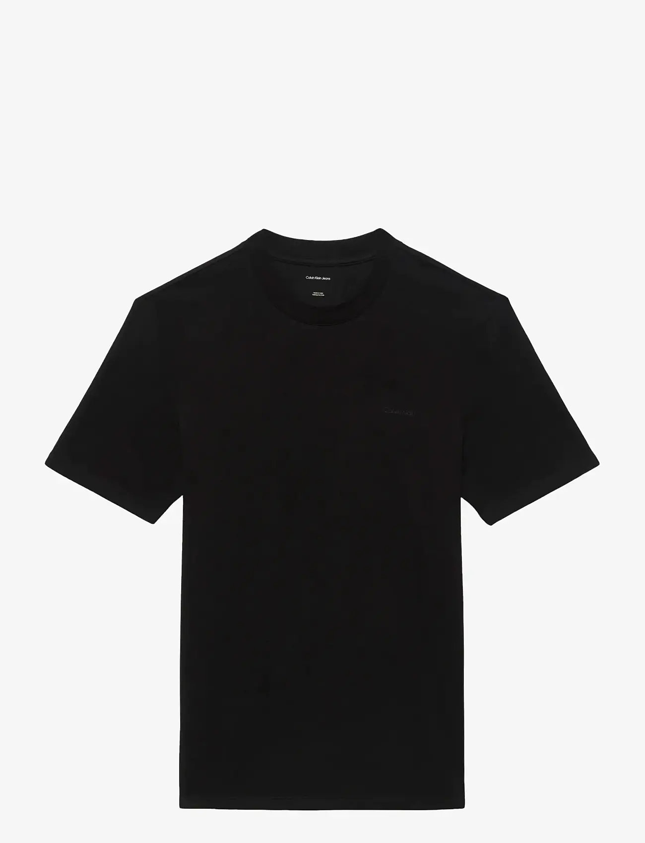 Calvin Klein - SS TECH INTERLOCK CREWNK TEE - kurzärmelig - black - 1