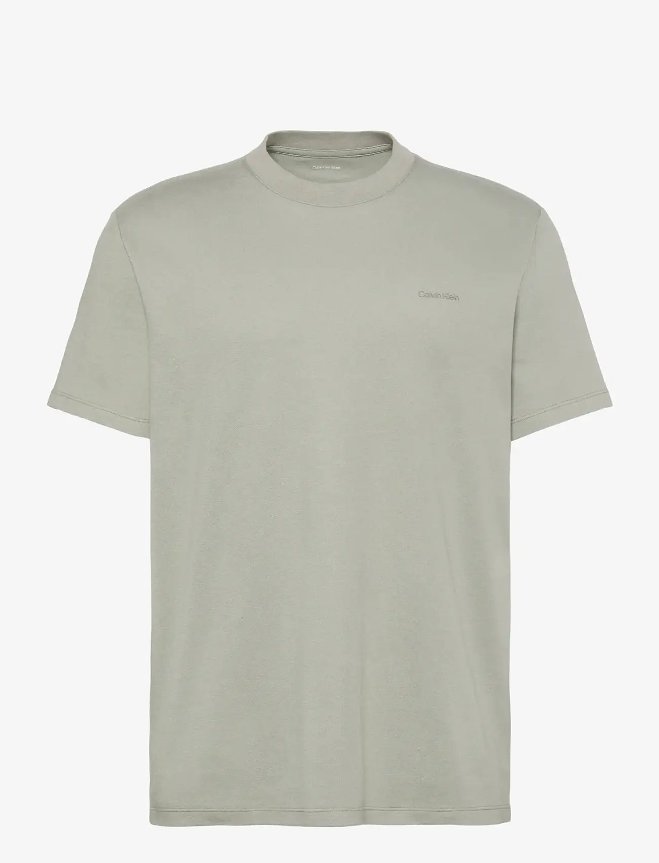 Calvin Klein - SS TECH INTERLOCK CREWNK TEE - laveste priser - shadow - 1