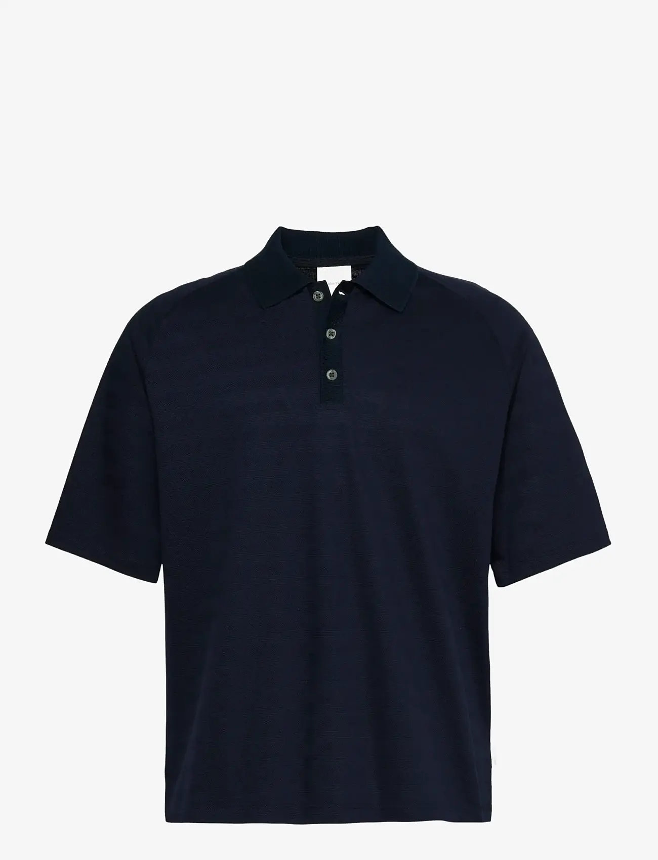 Calvin Klein - SS EASY BAR JACQUARD POLO - lühikeste varrukatega polod - dark sapphire - 1