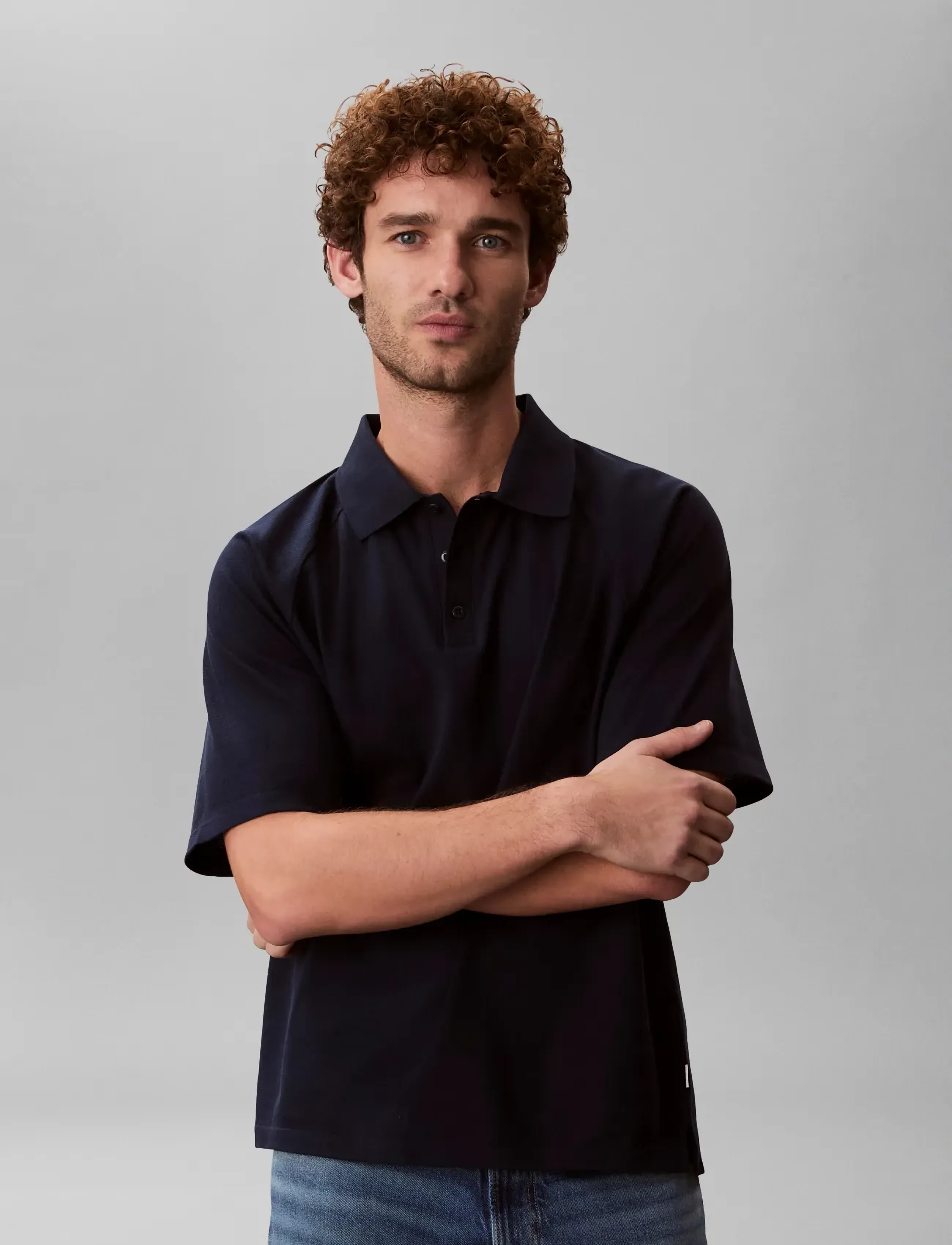 Ss Easy Bar Jacquard Polo 3