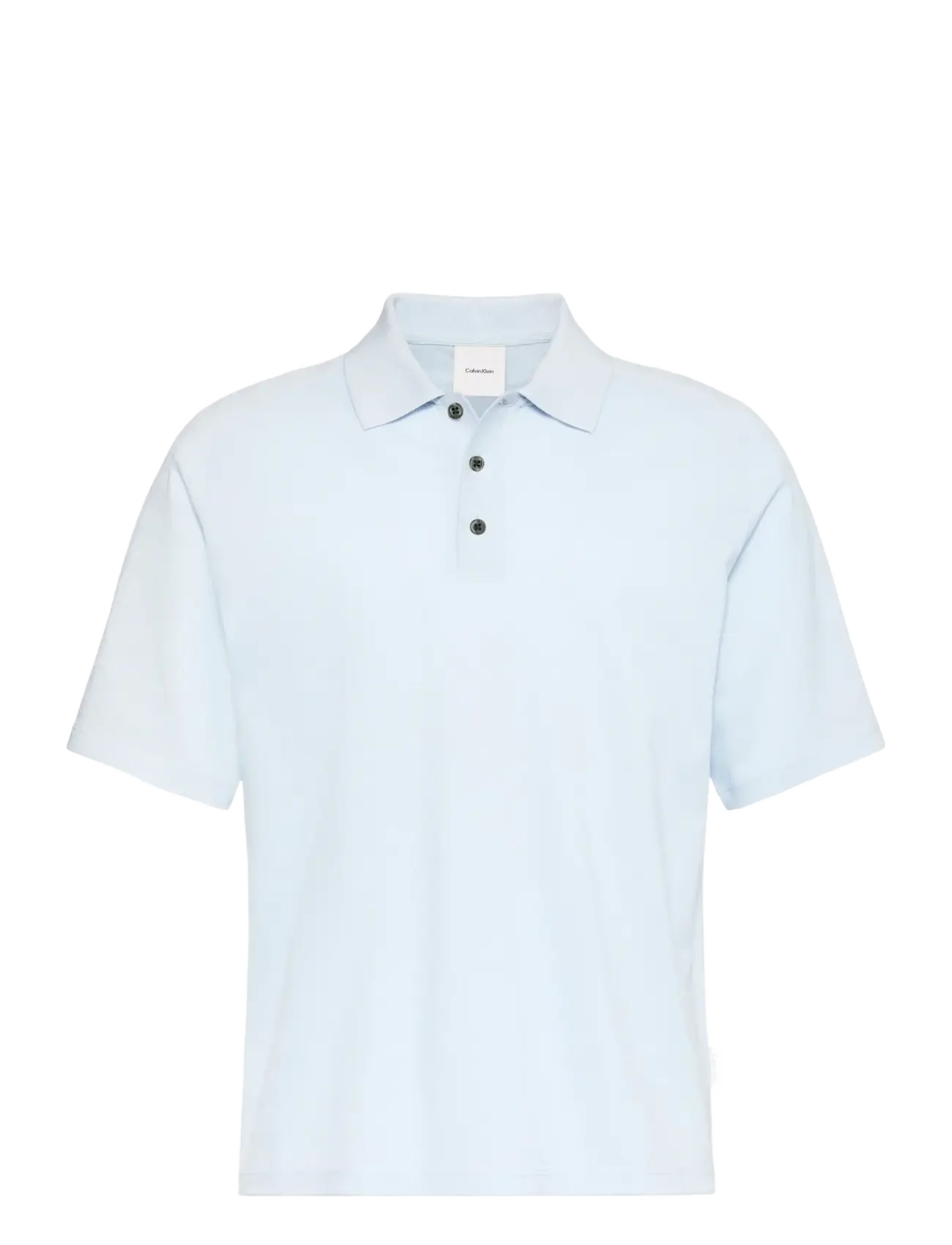 CALVIN KLEIN Ss Easy Bar Jacquard Polo Blau - XL - Herren