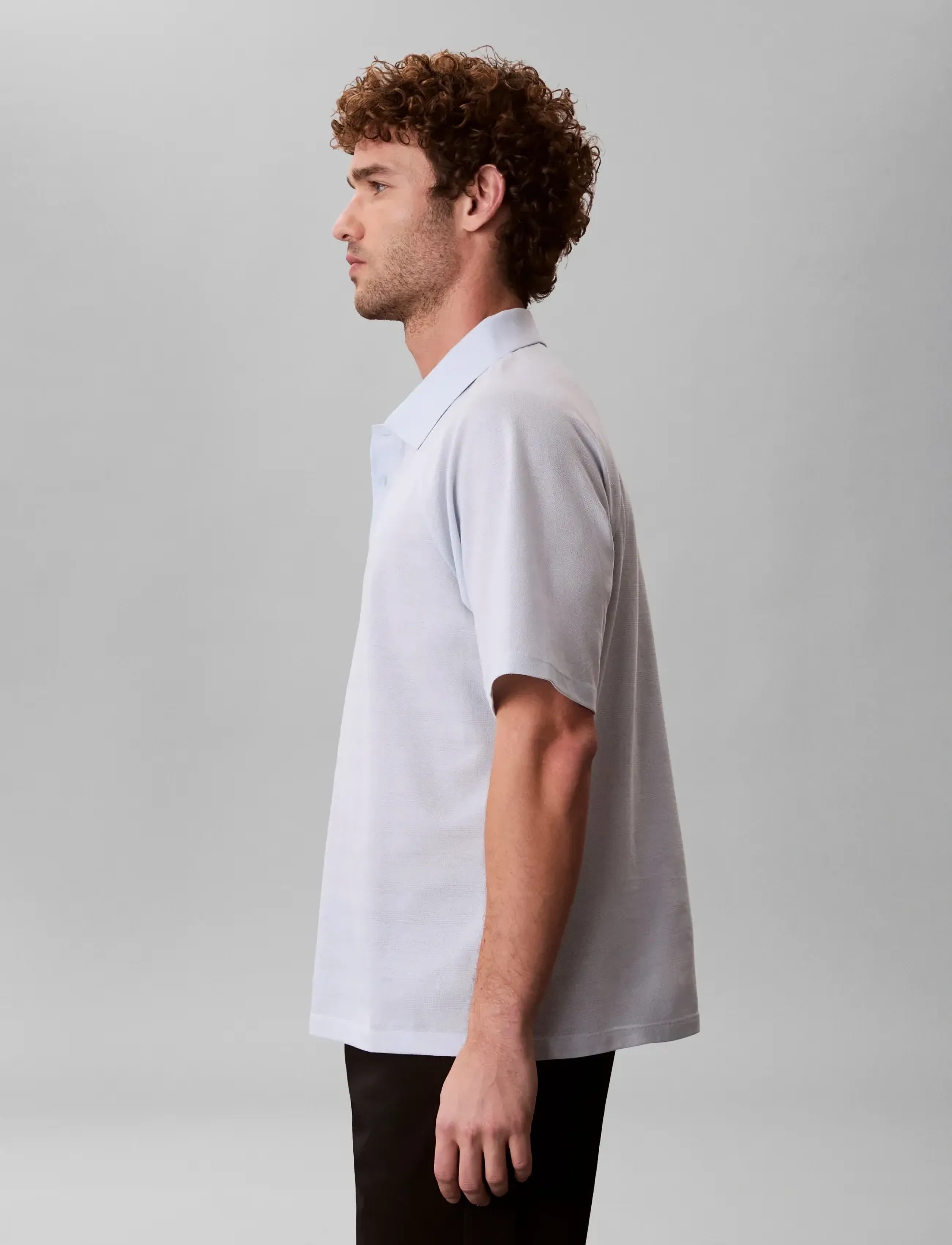 Ss Easy Bar Jacquard Polo 5