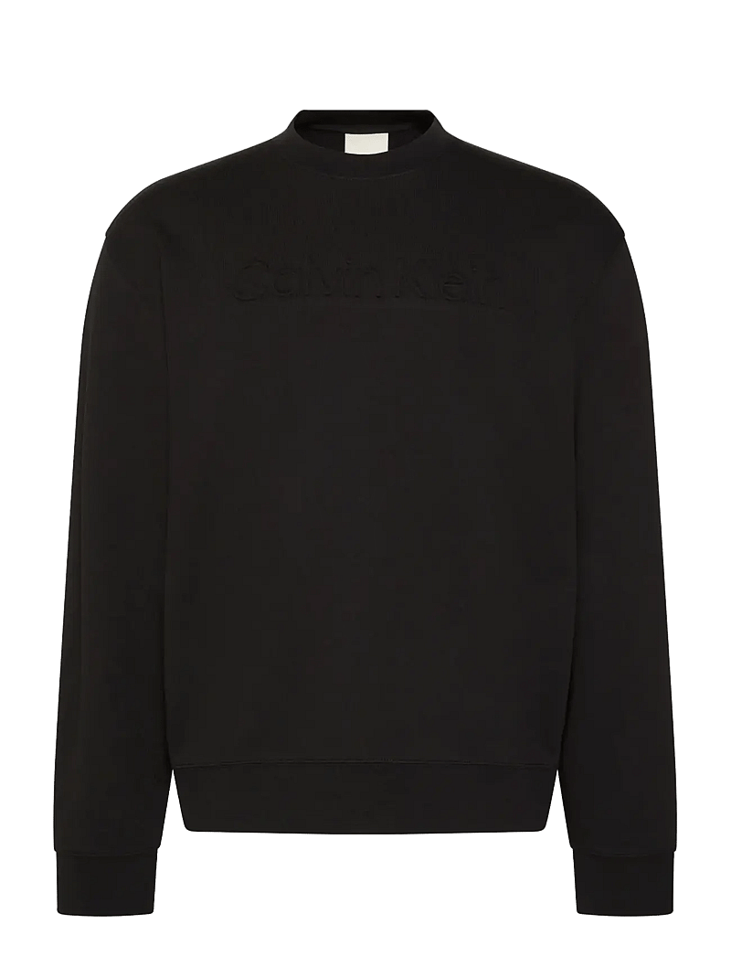 Calvin Klein - EU SPORTSWEAR GRAPHIC CREWNECK - shop efter anledning - black - 1
