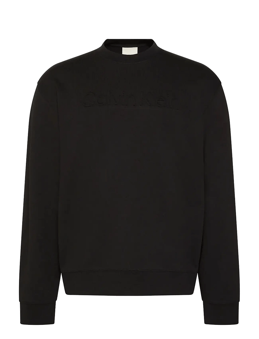 Calvin Klein - EU SPORTSWEAR GRAPHIC CREWNECK - dressipluusid - black - 1