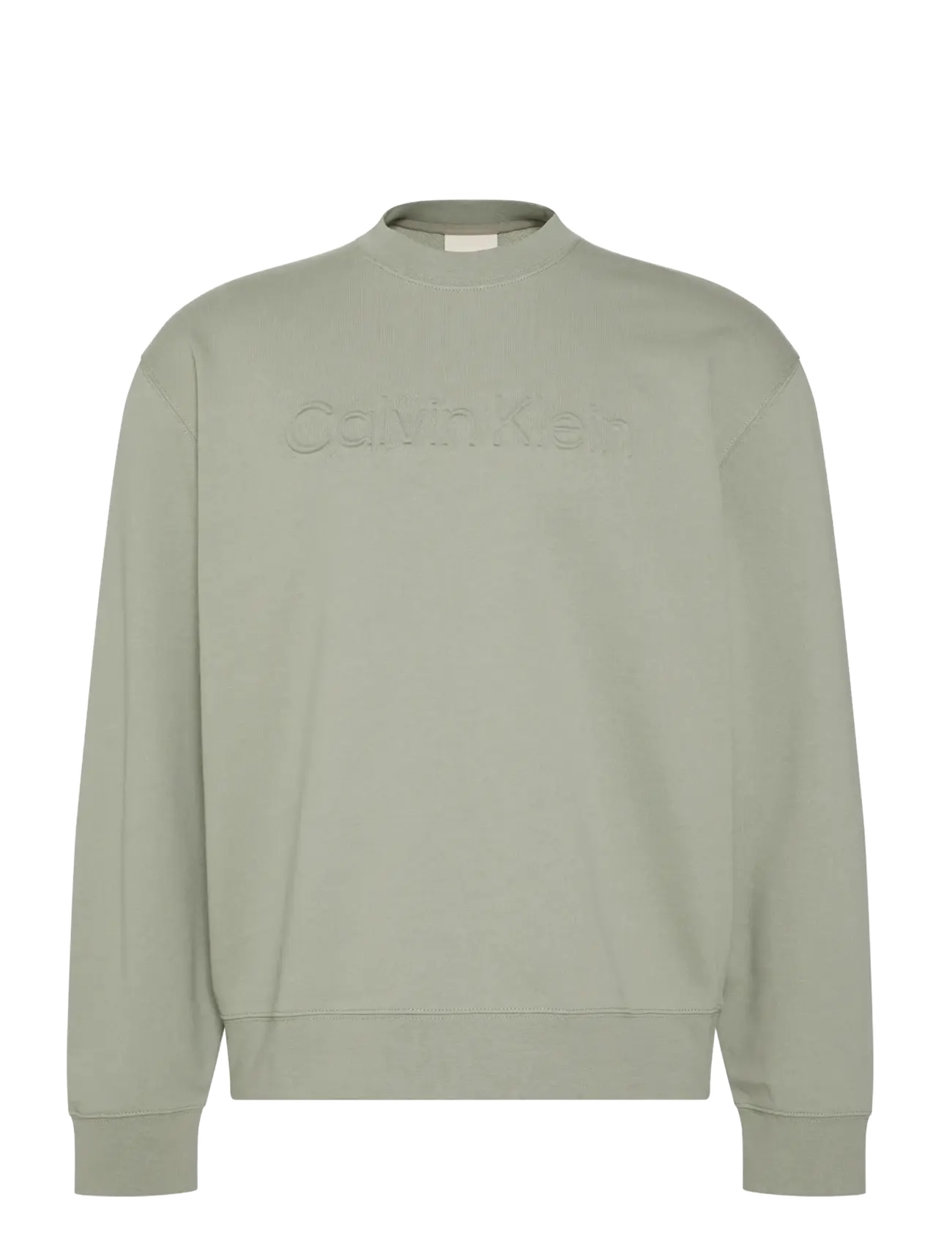 Calvin Klein EU SPORTSWEAR GRAPHIC CREWNECK - Sweatshirts & hættetrøjer - SHADOW / khaki/green