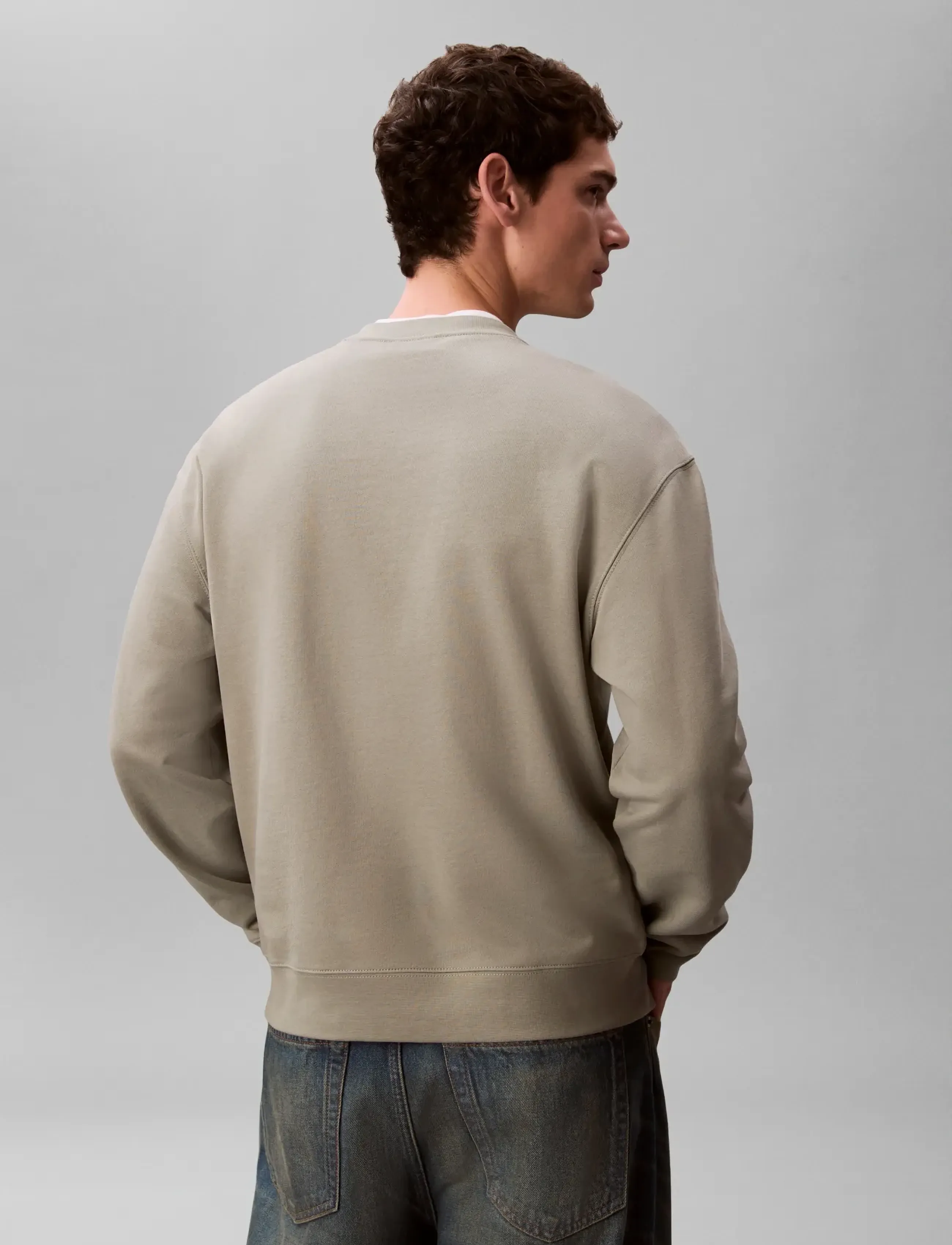 Calvin Klein - EU SPORTSWEAR GRAPHIC CREWNECK - shop efter anledning - shadow - 2