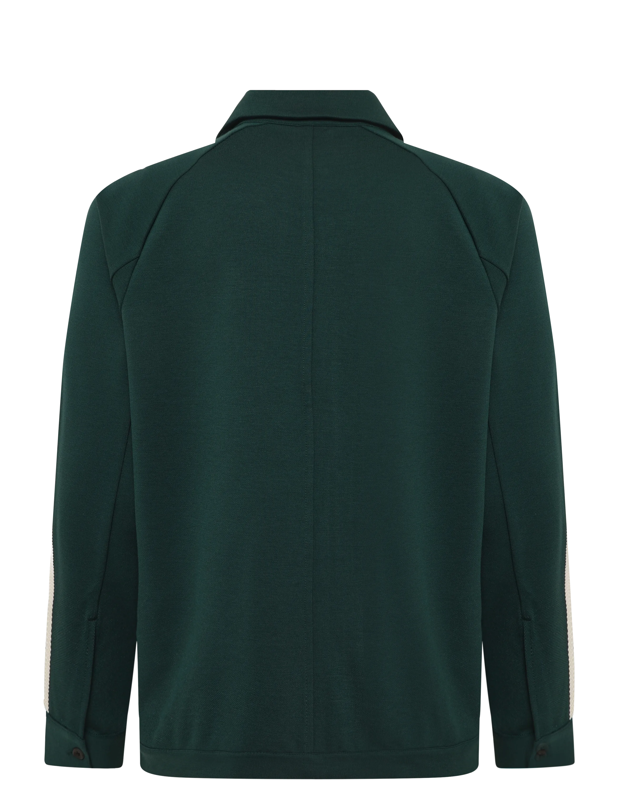 Calvin Klein - LS LUXE PONTE TRACK JACKET - dark teal - 2