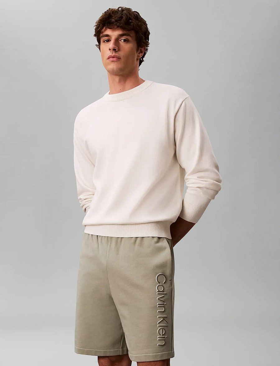 Calvin Klein - EU 350TERRY GRAPHIC SHORT - sweatshorts - shadow - 3