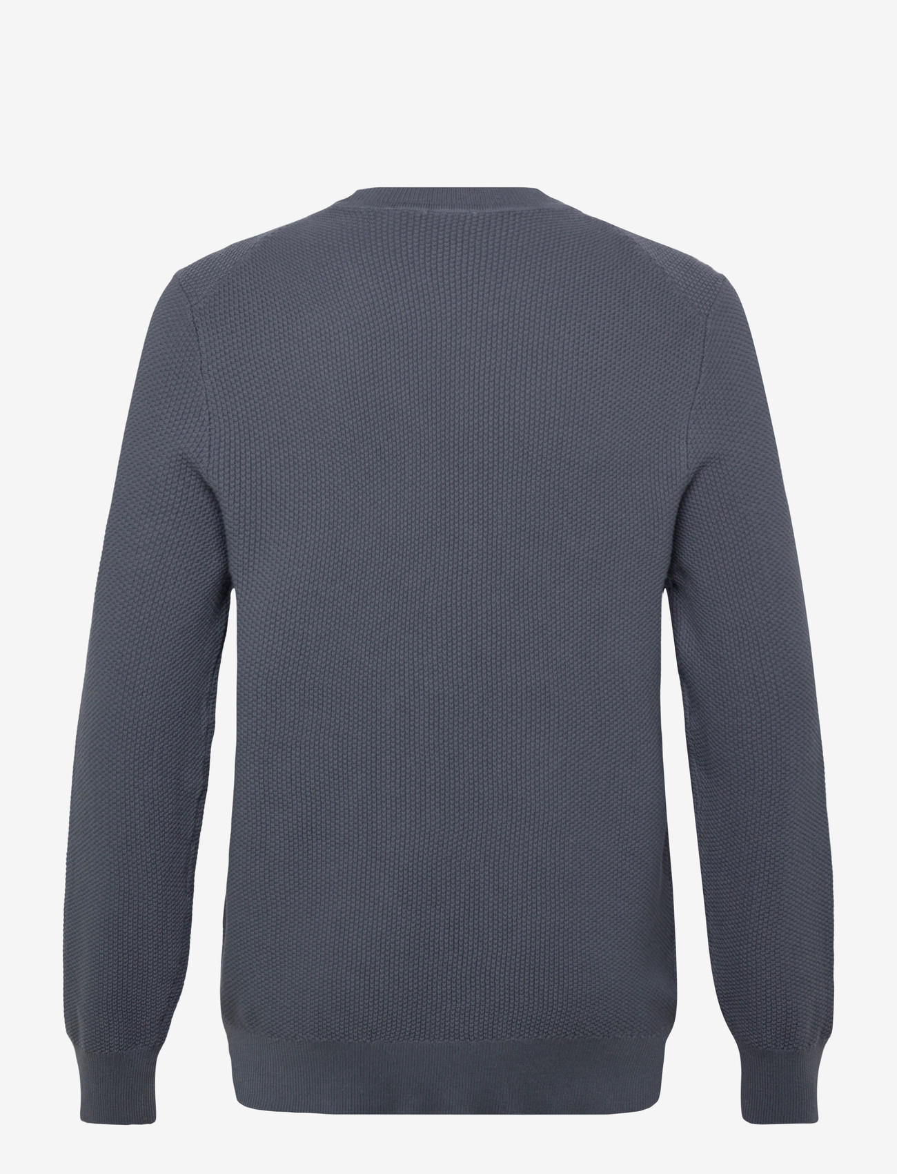 Calvin Klein - LS TEXTURED COTTON CREWNK SWEATE - rundhals - anchor navy - 1