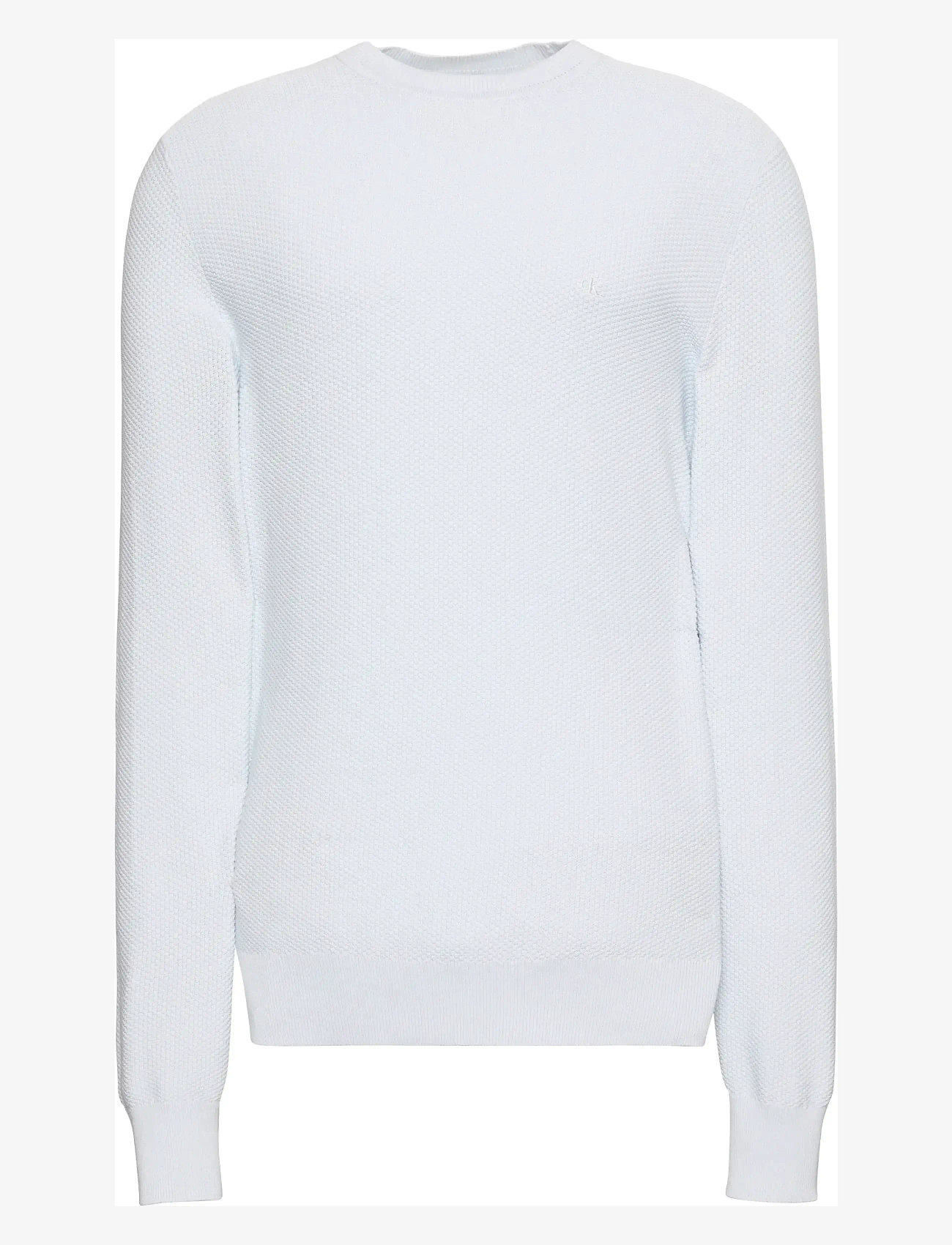 Calvin Klein - LS TEXTURED COTTON CREWNK SWEATE - rund hals - plein air - 0