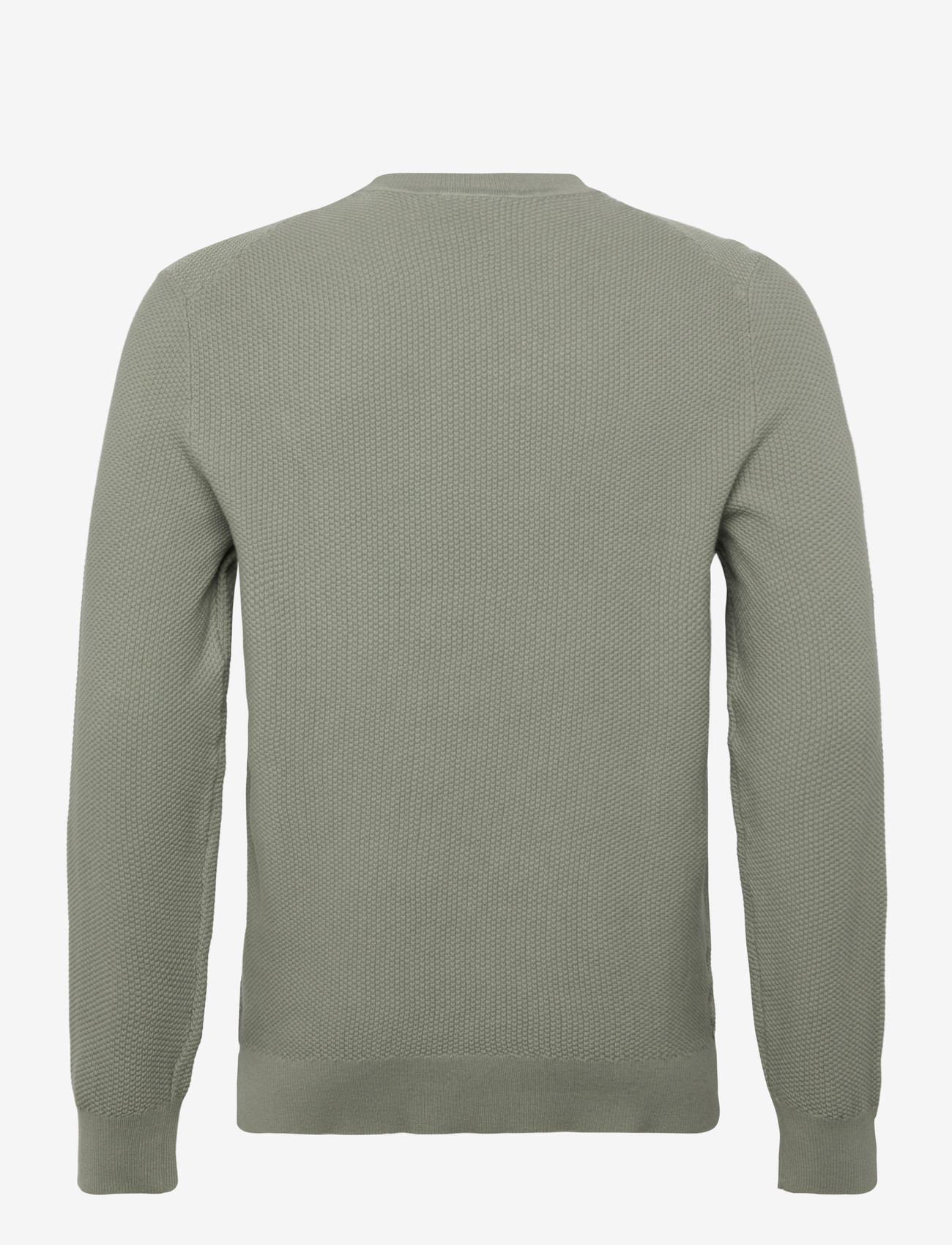 Calvin Klein - LS TEXTURED COTTON CREWNK SWEATE - rund hals - shadow - 1