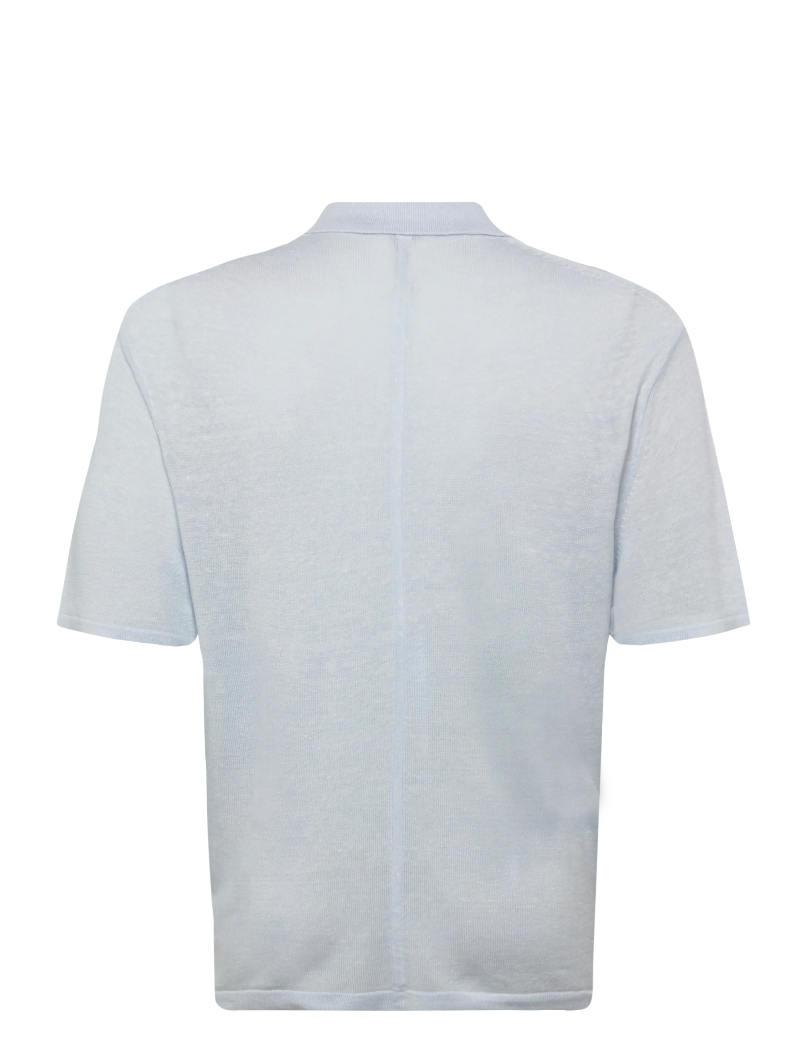 Calvin Klein - SS LINEN BLND JOHNNY SWTR 12GG - polostrik - plein air - 2
