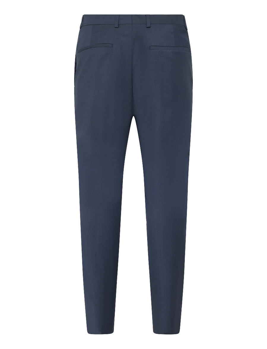 Calvin Klein - MICRO CHECK SLIM TROUSER - puvunhousut - ink - 2