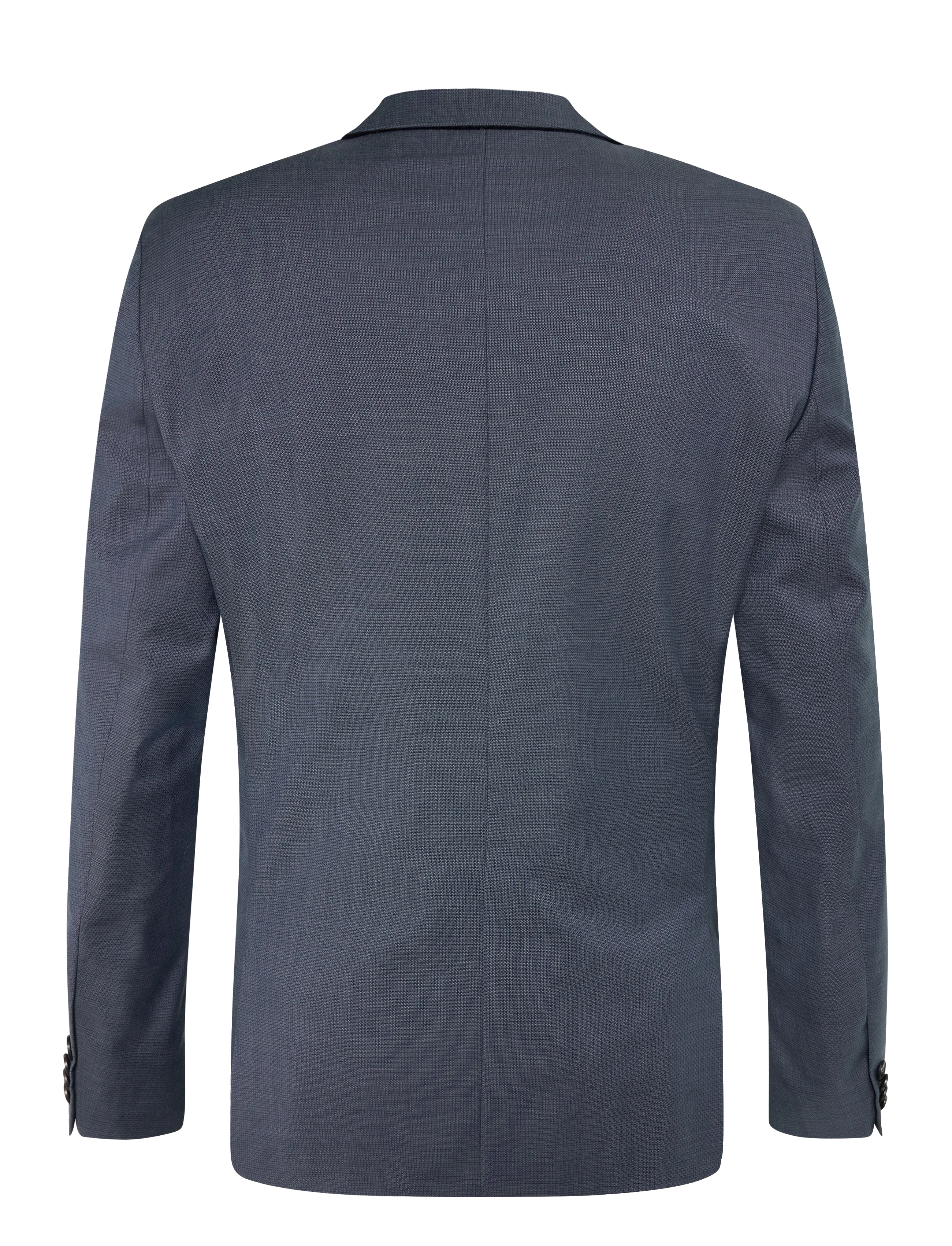 Calvin Klein - LS MICRO GRID SLIM BLAZER - slate blue - 1
