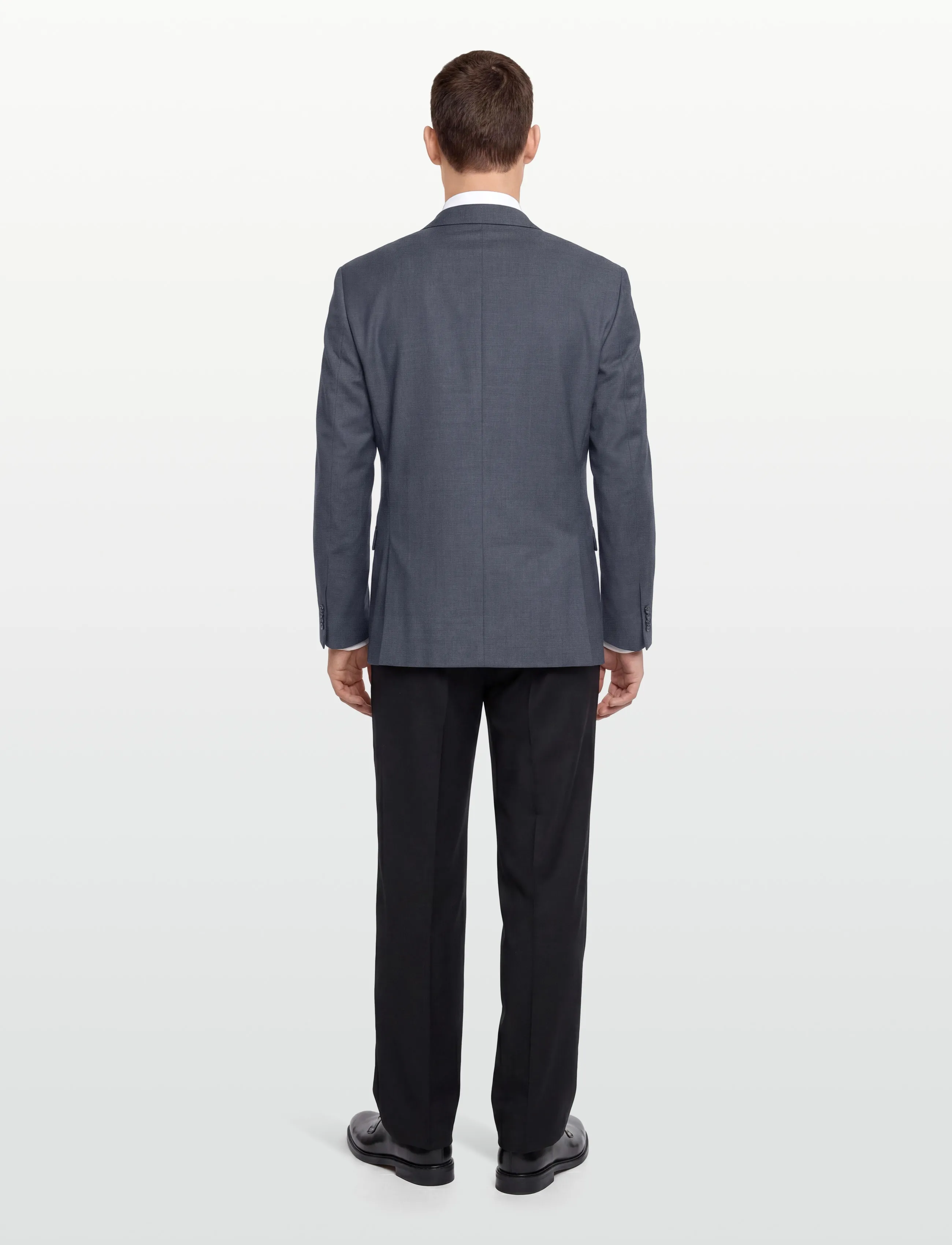 Ls Micro Grid Slim Blazer 3