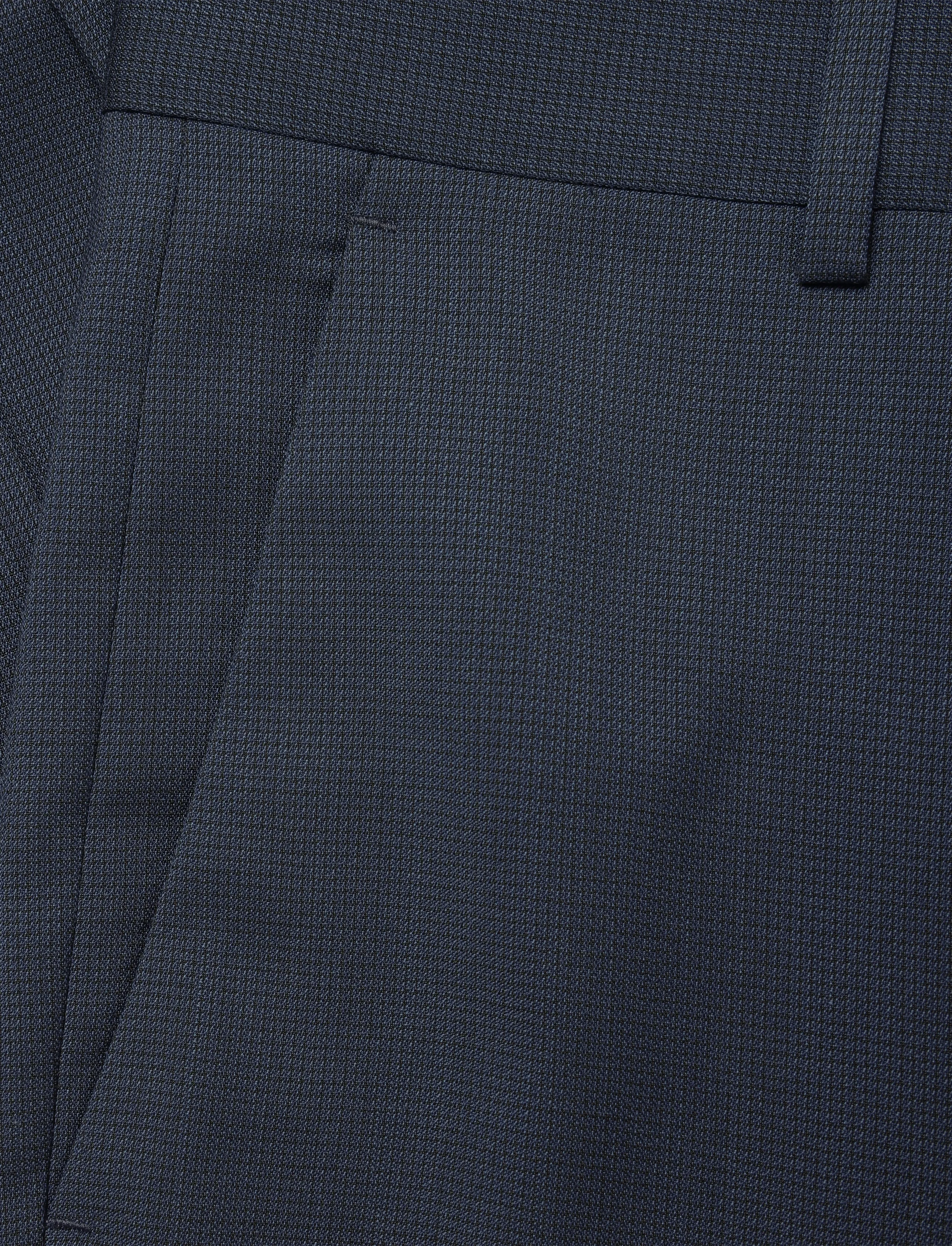 Calvin Klein - MICRO GRID SLIM TROUSER - dark sapphire - 3