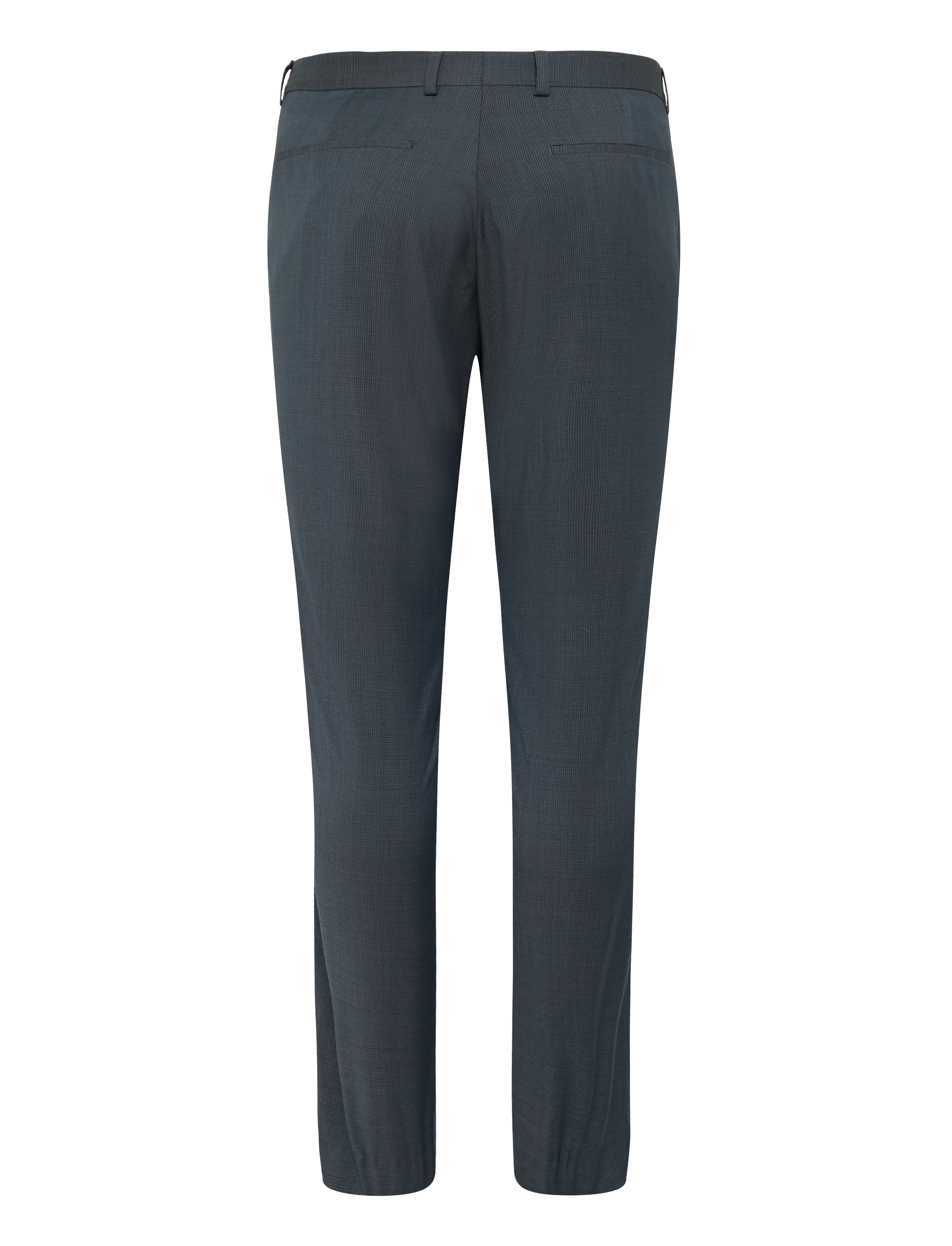 Calvin Klein - MICRO GRID SLIM TROUSER - suit trousers - slate blue - 1