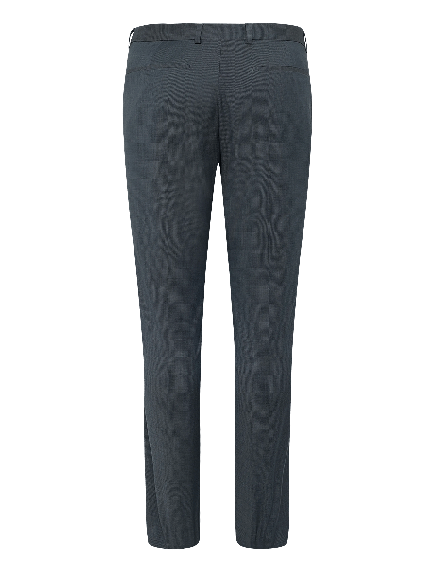 Calvin Klein - MICRO GRID SLIM TROUSER - suit trousers - slate blue - 1