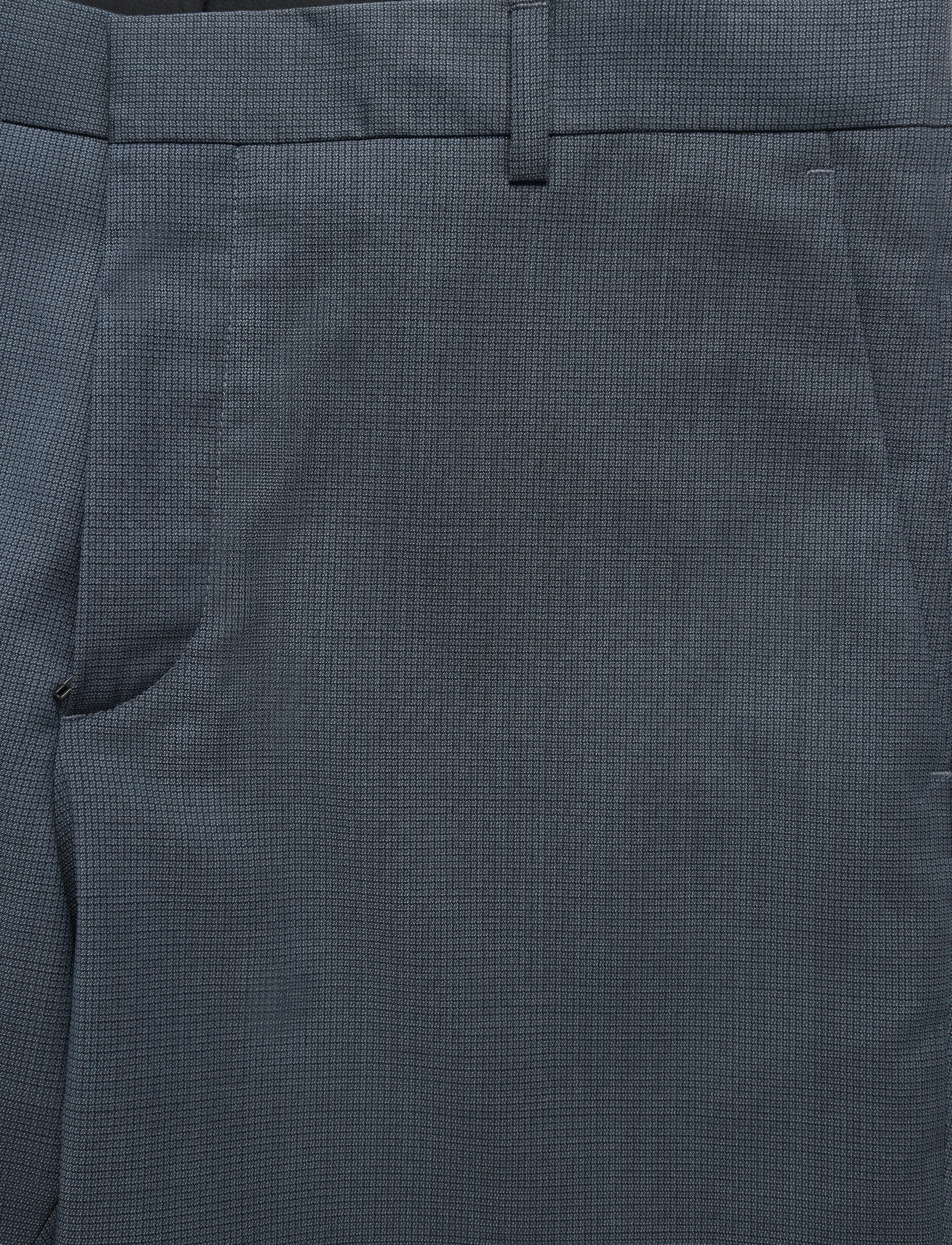 Calvin Klein - MICRO GRID SLIM TROUSER - suit trousers - slate blue - 2