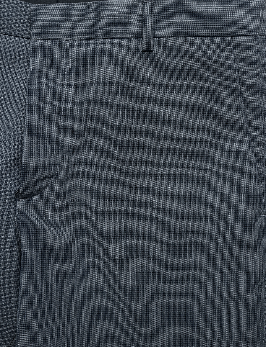Calvin Klein - MICRO GRID SLIM TROUSER - suit trousers - slate blue - 2