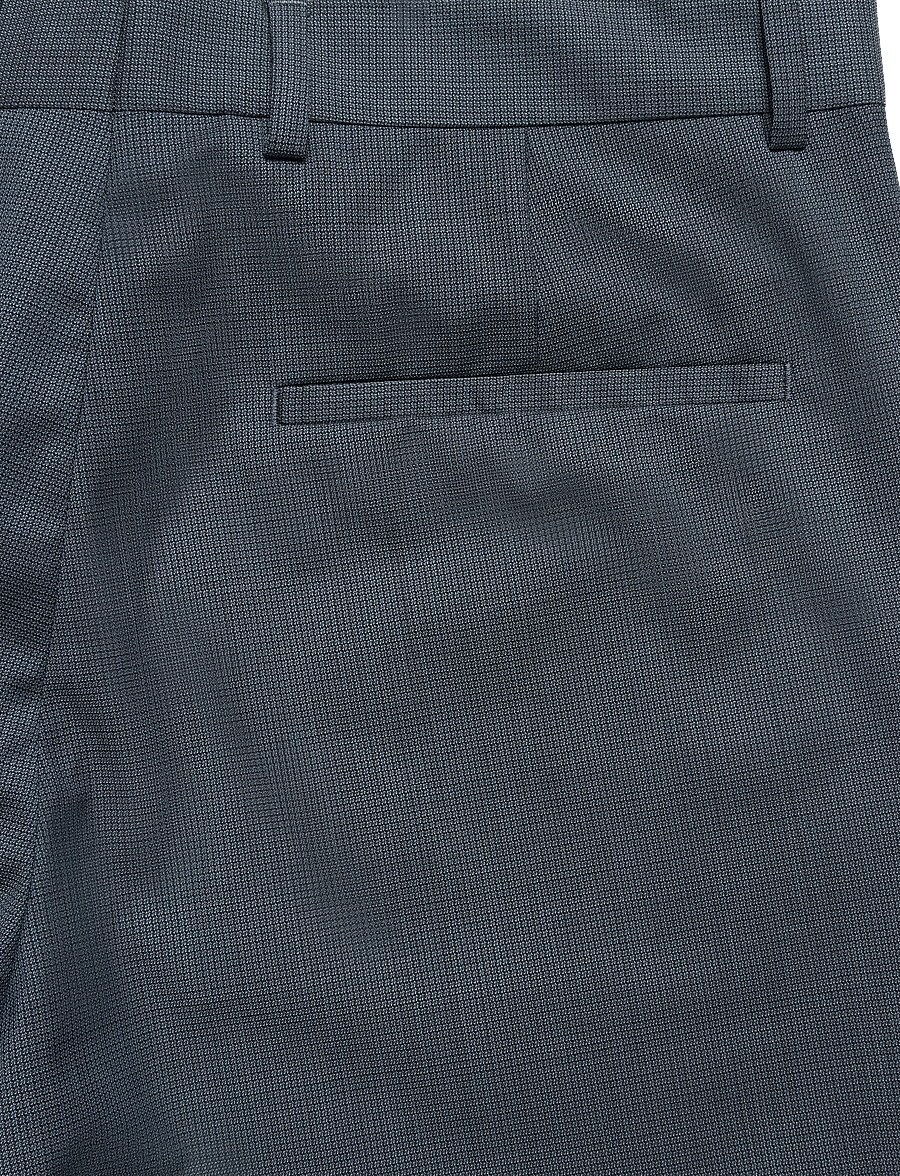 Calvin Klein - MICRO GRID SLIM TROUSER - suit trousers - slate blue - 4