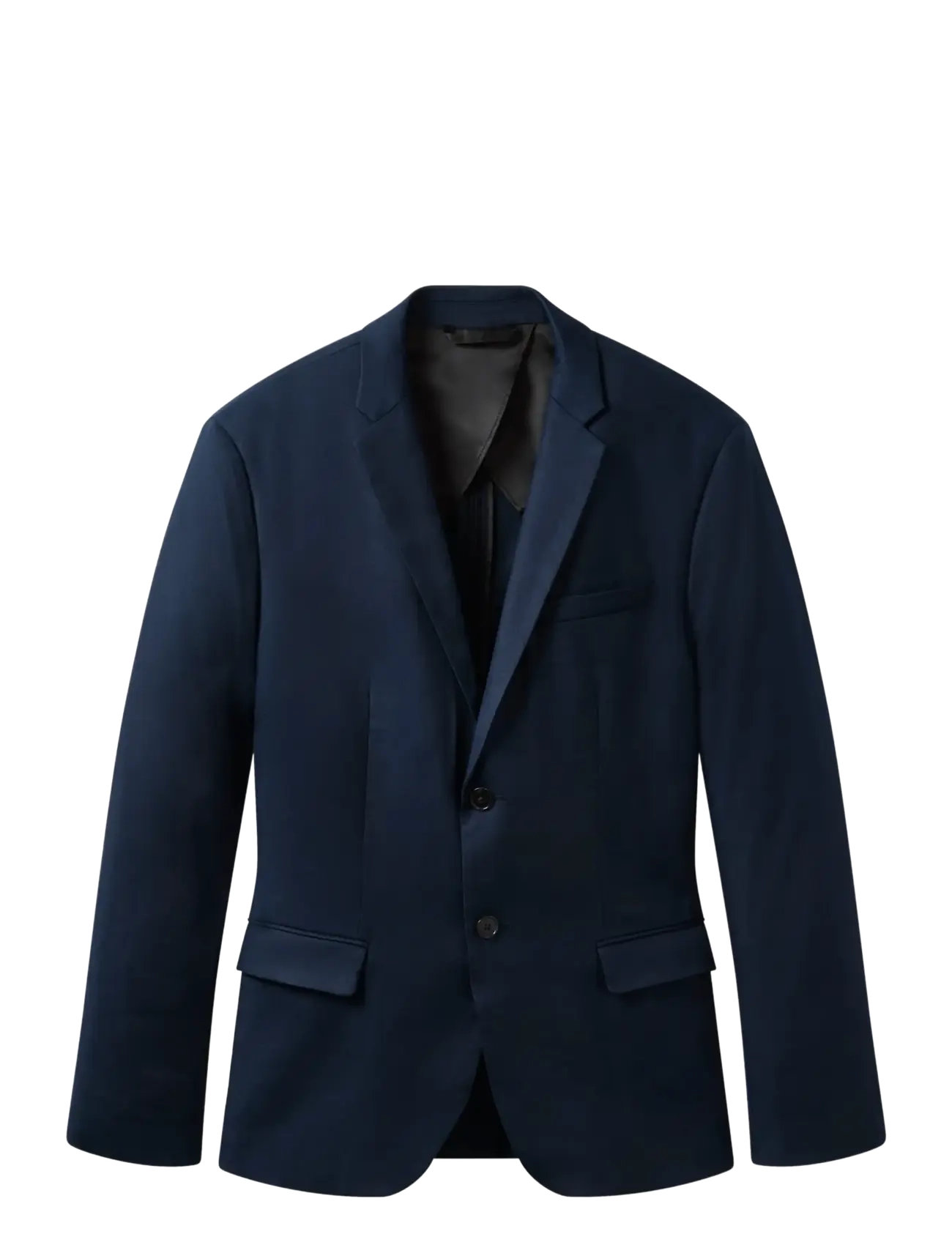 CALVIN KLEIN Ls Linen Lyocell Slim Blazer Navy - 52 - Herren