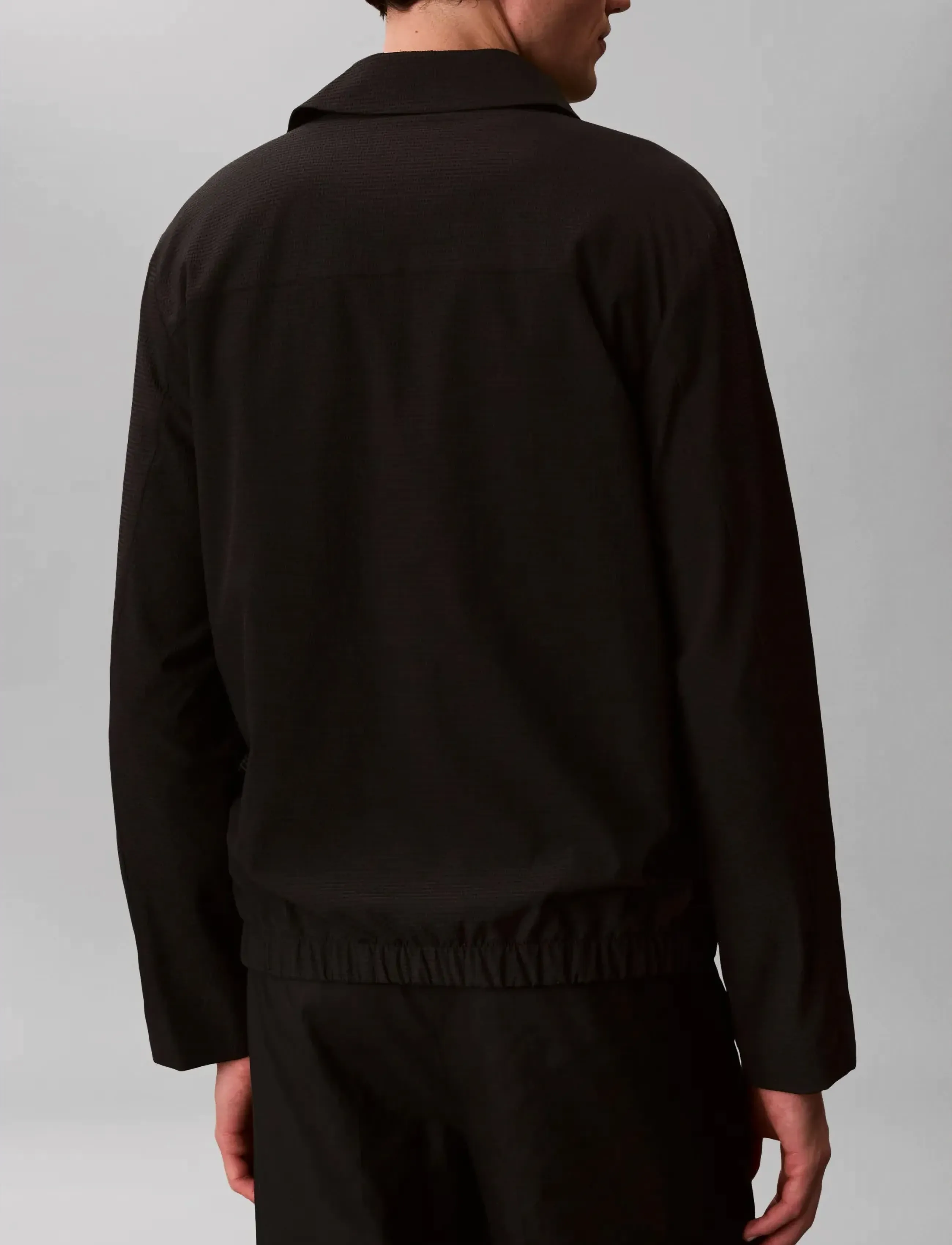 Ls Seersucker Blouson Jacket 2