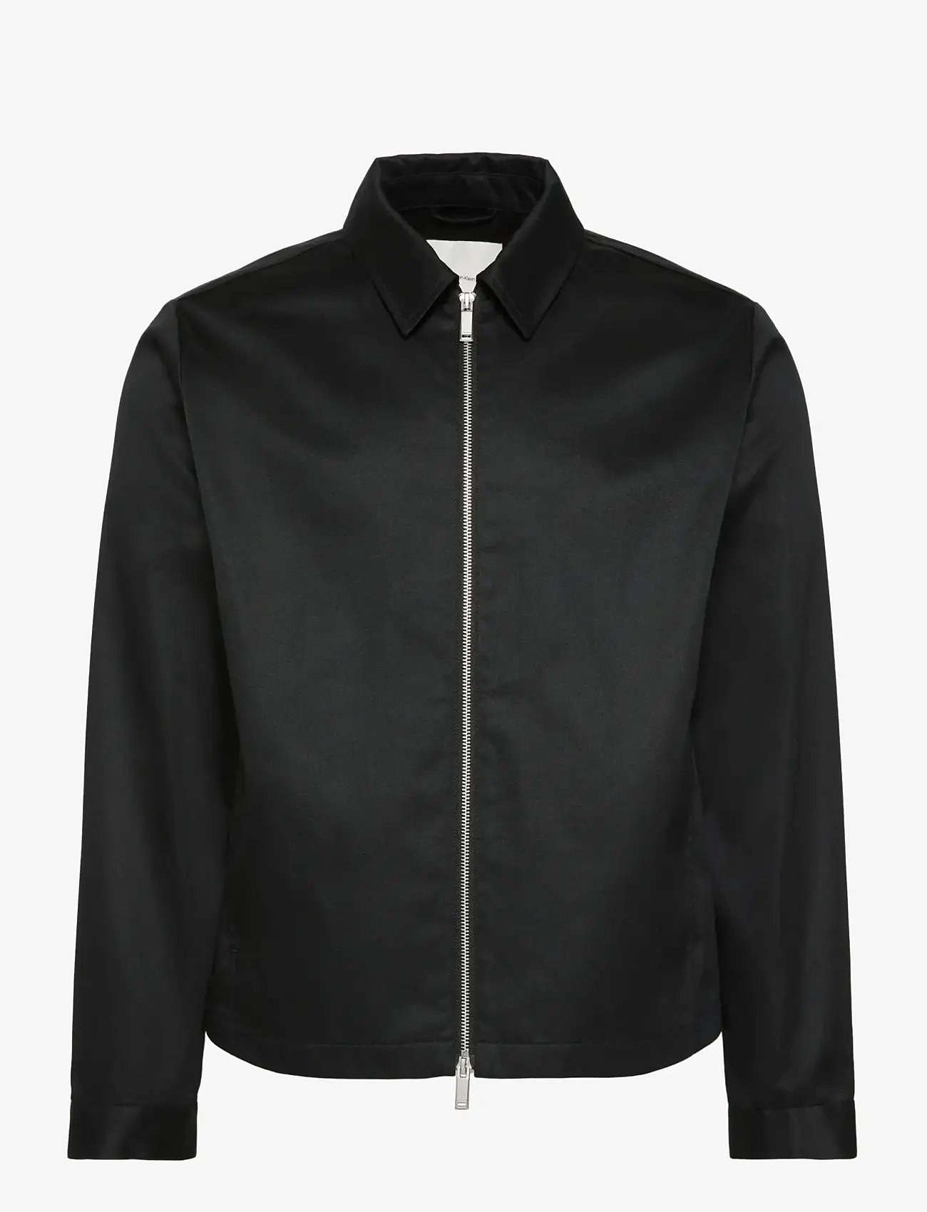 Calvin Klein - LS COTTON WING COLLAR SHIRT JACK - nach anlass kaufen - black - 1