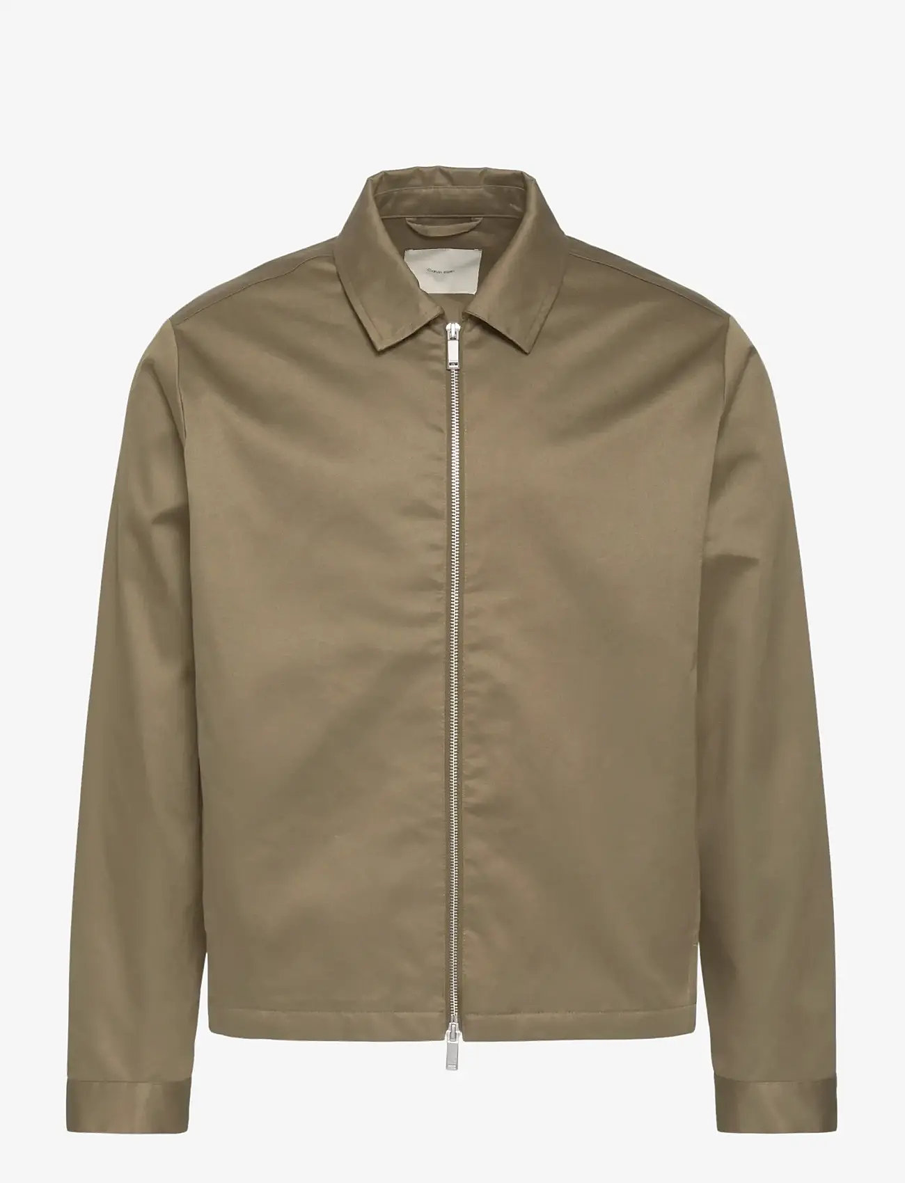 Calvin Klein - LS COTTON WING COLLAR SHIRT JACK - shop efter anledning - capers - 1