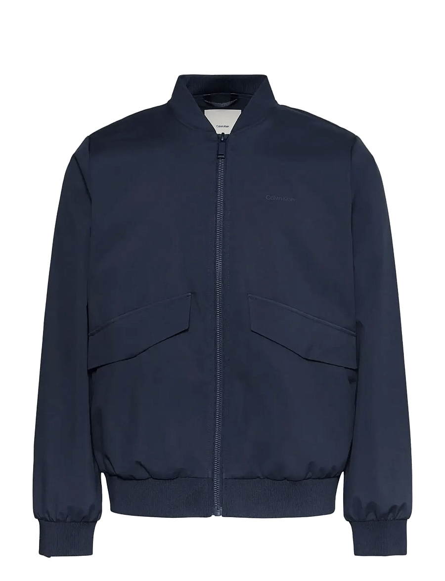 Calvin Klein - LS SOFT TECH BOMBER JACKET - herbstjacken - dark sapphire - 1