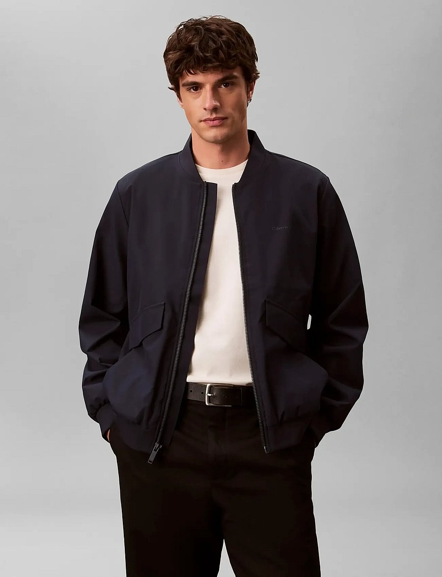 Calvin Klein - LS SOFT TECH BOMBER JACKET - herbstjacken - dark sapphire - 2