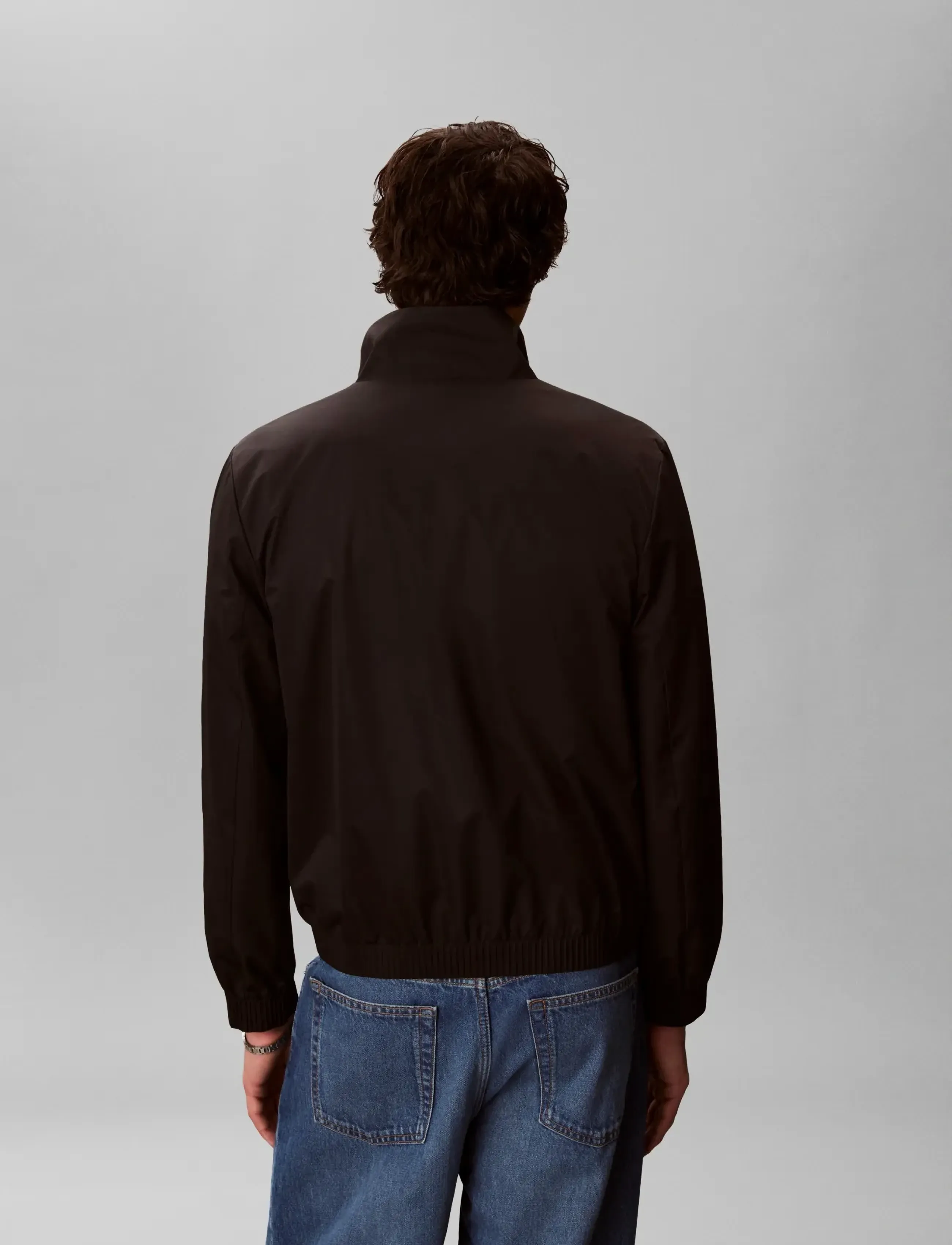 Ls Nylon Stand Collar Windbreake 2