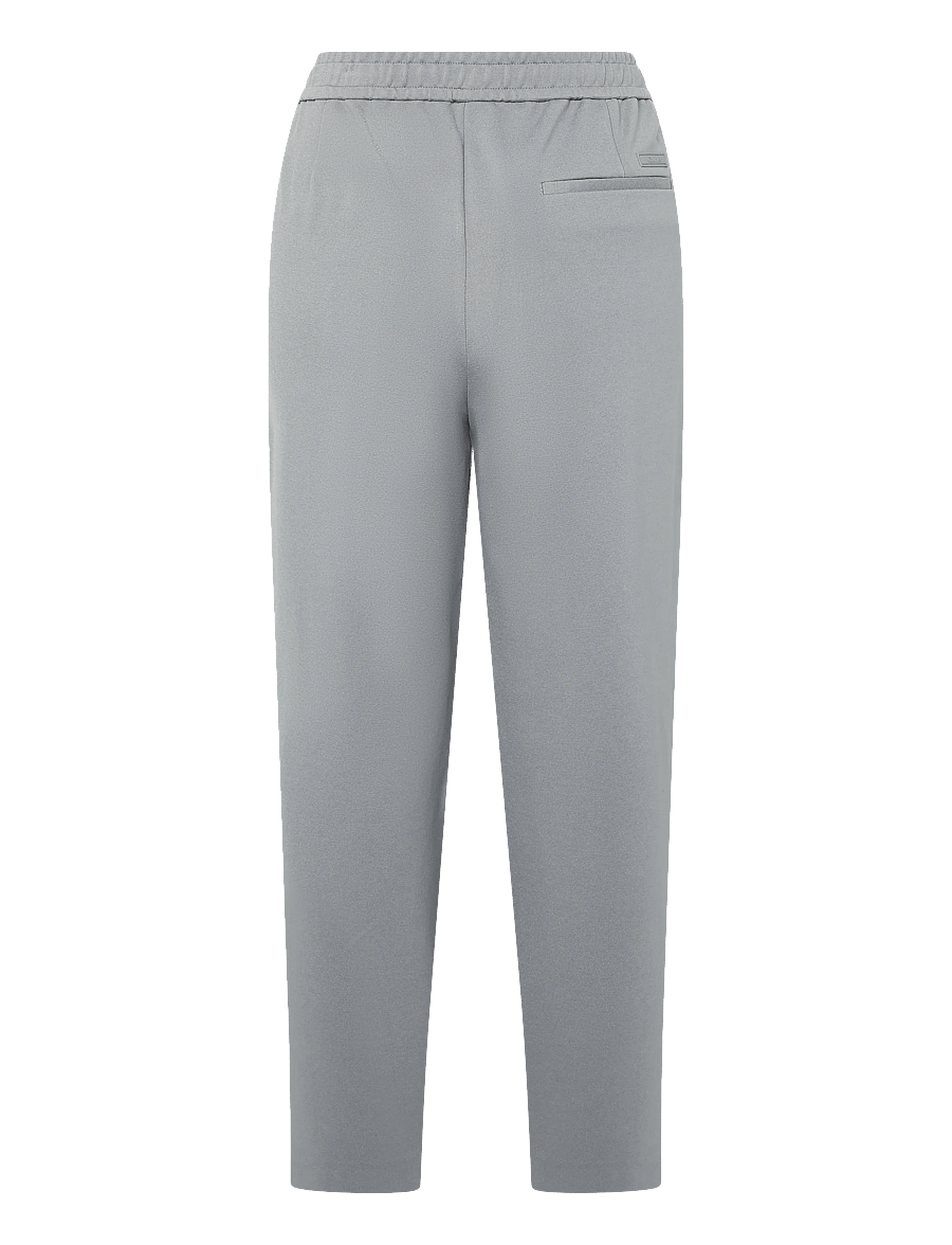 Calvin Klein - TAPERED TECH KNIT PLEATED PANT - casual byxor - convoy - 2