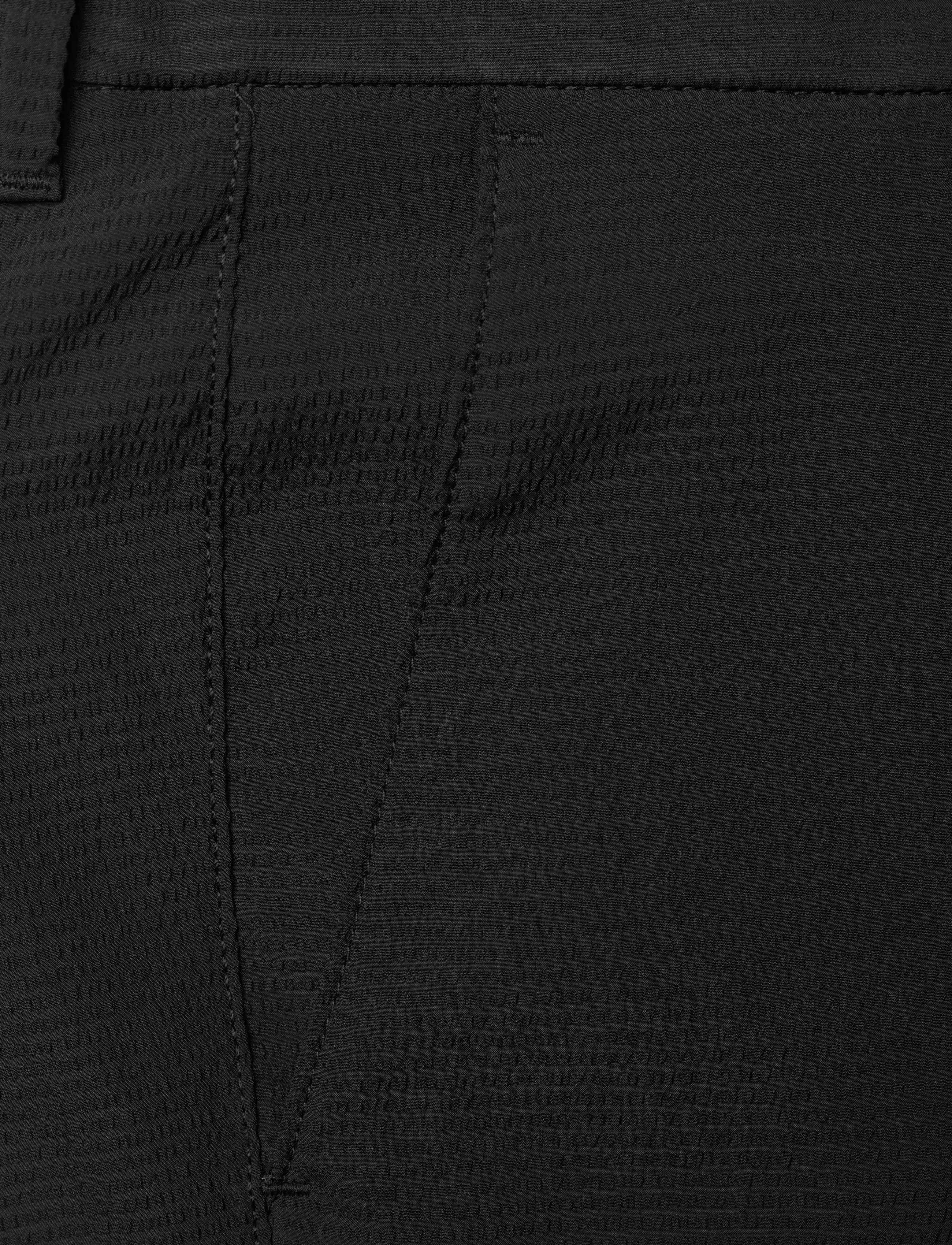 Calvin Klein - STRAIGHT SEERSUCKER HALF ELASTIC - casual bukser - black - 2