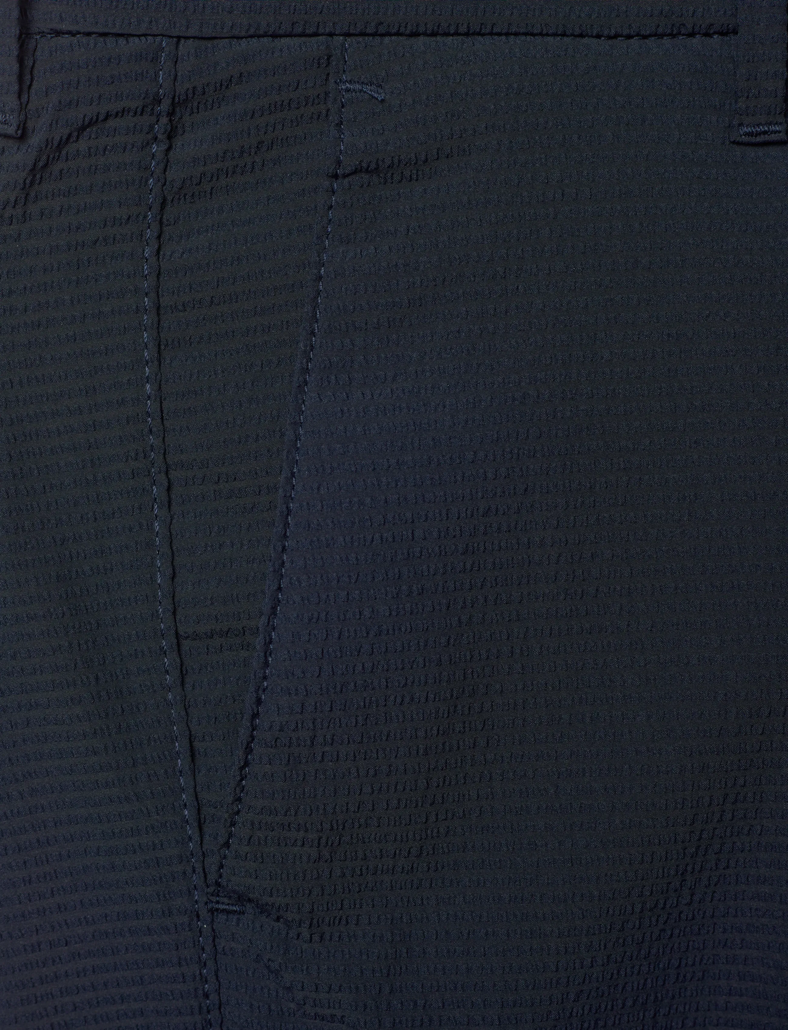 Calvin Klein - STRAIGHT SEERSUCKER HALF ELASTIC - casual bukser - dark sapphire - 2