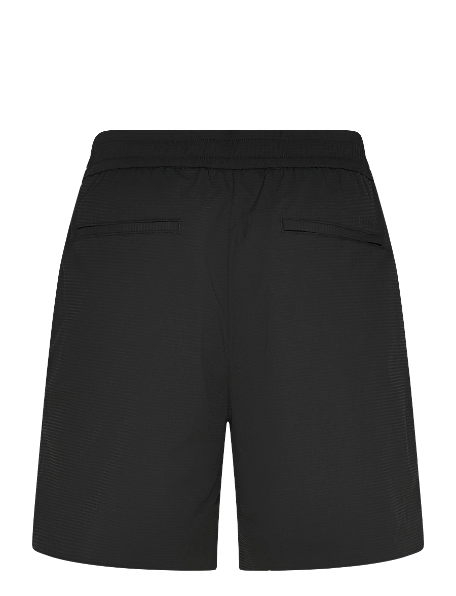 Calvin Klein - STRAIGHT SEERSUCKER ELASTIC 7" S - casual shorts - black - 2