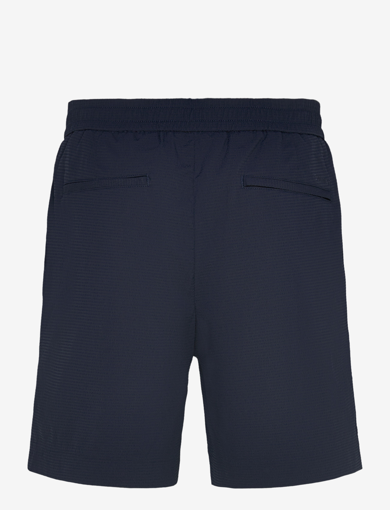 Calvin Klein - STRAIGHT SEERSUCKER ELASTIC 7" S - casual shorts - dark sapphire - 1