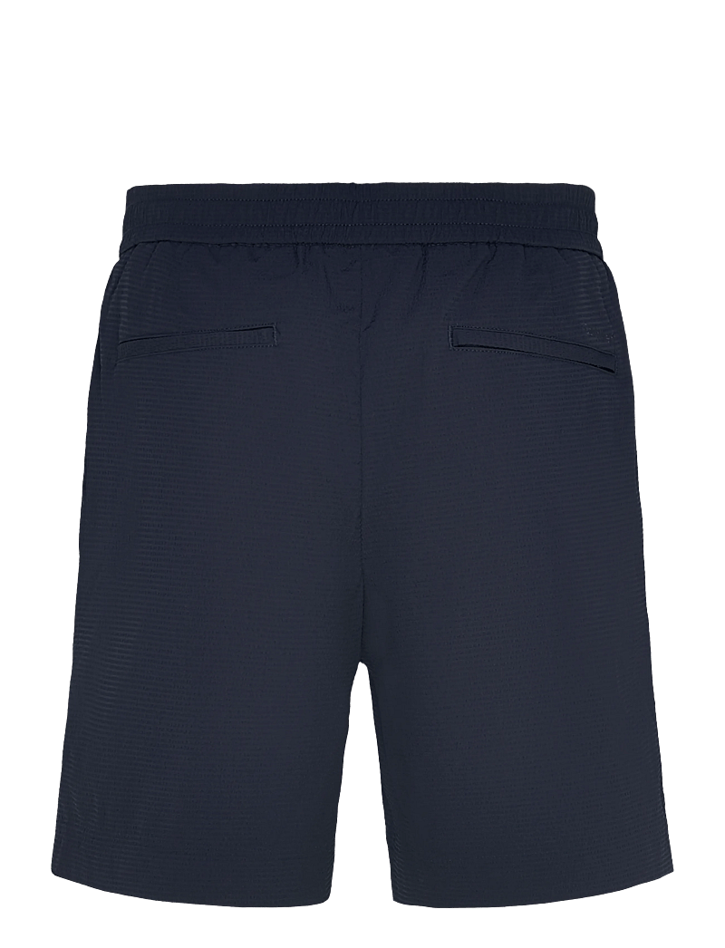Calvin Klein - STRAIGHT SEERSUCKER ELASTIC 7" S - casual shorts - dark sapphire - 1