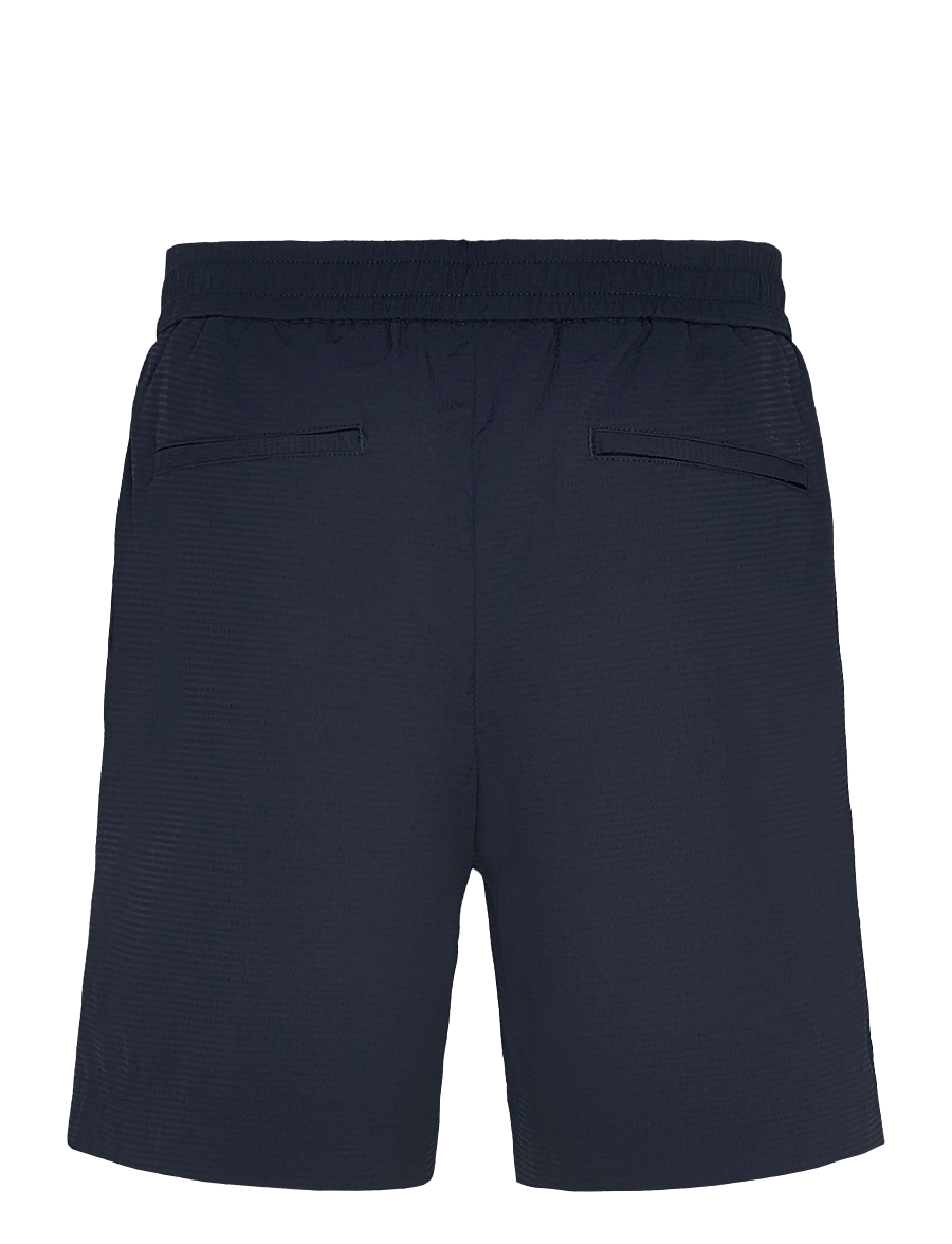 Calvin Klein - STRAIGHT SEERSUCKER ELASTIC 7" S - casual shorts - dark sapphire - 1