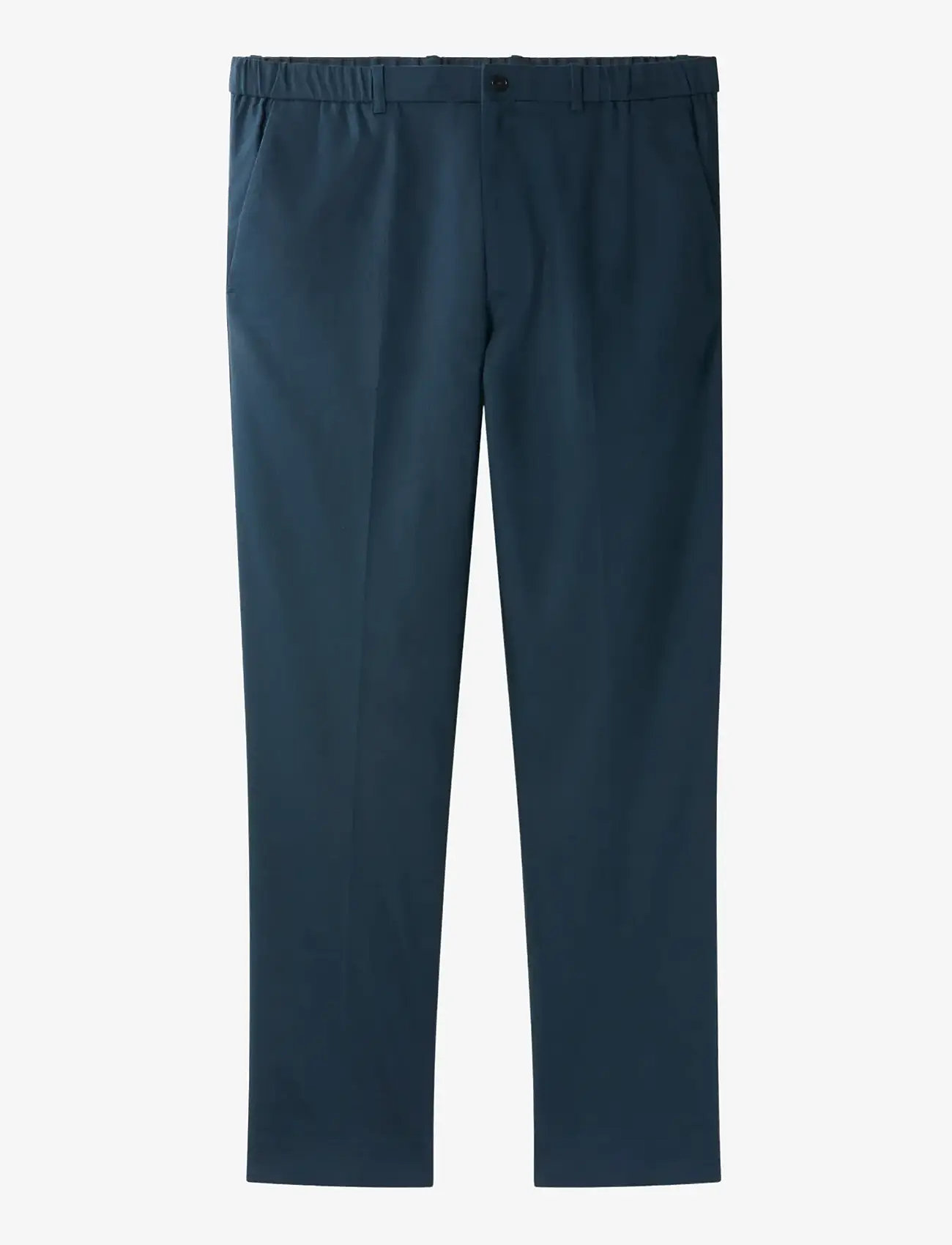 Calvin Klein - TAPERED LINEN LYOCELL PANT - lininės kelnės - navy stone - 1