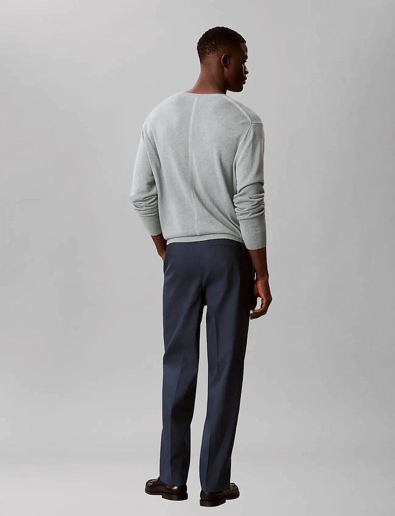 Calvin Klein - TAPERED LINEN LYOCELL PANT - lininės kelnės - navy stone - 2